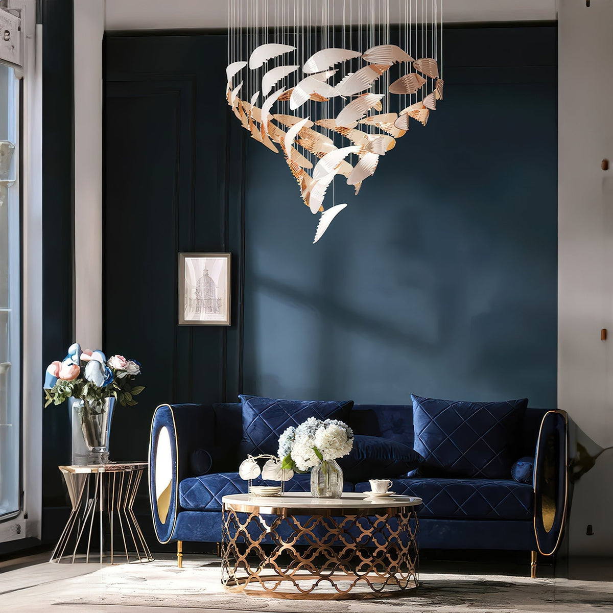 Alvenan Bird Flock Chandelier