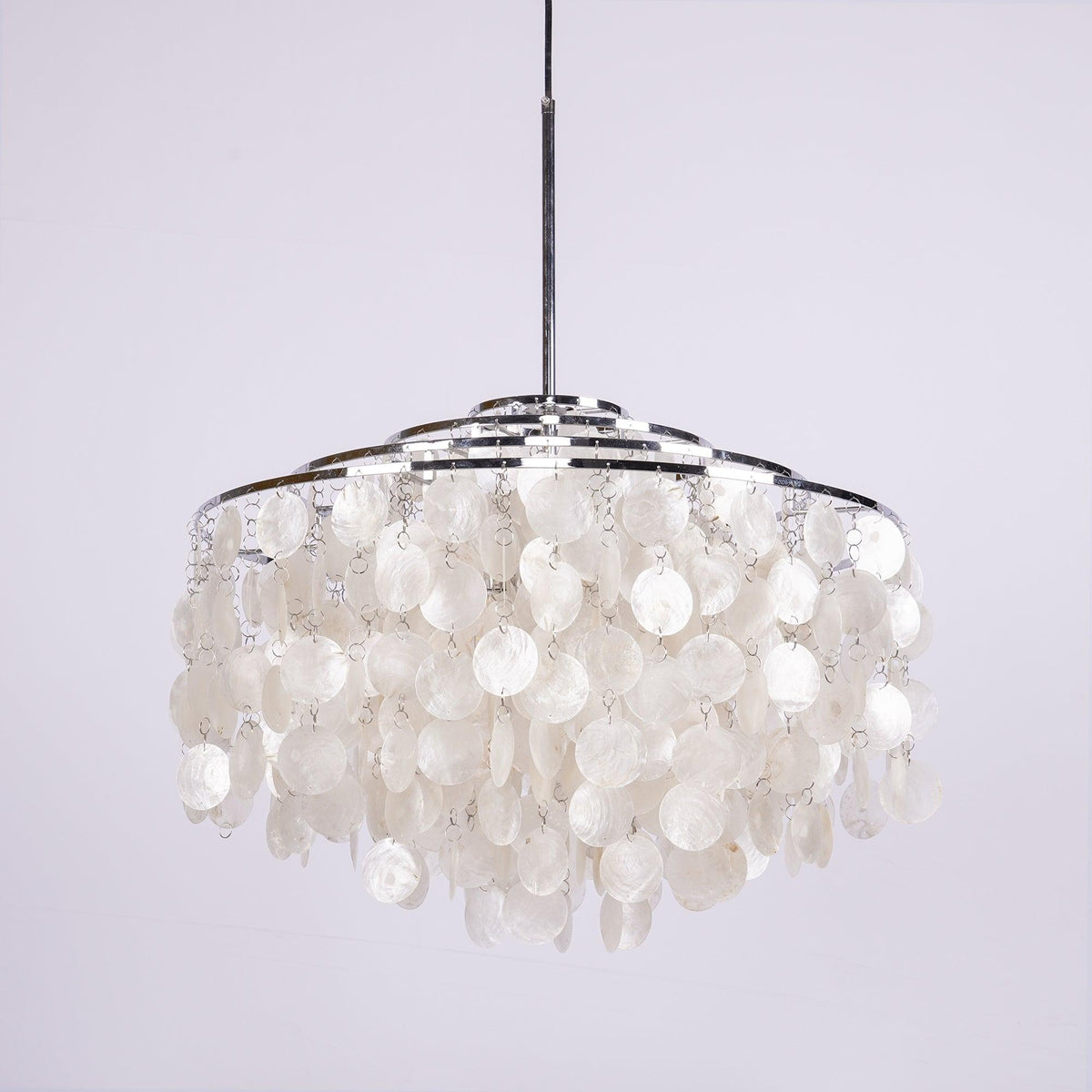 Rivena Pendant Lamp Round Shell Ring