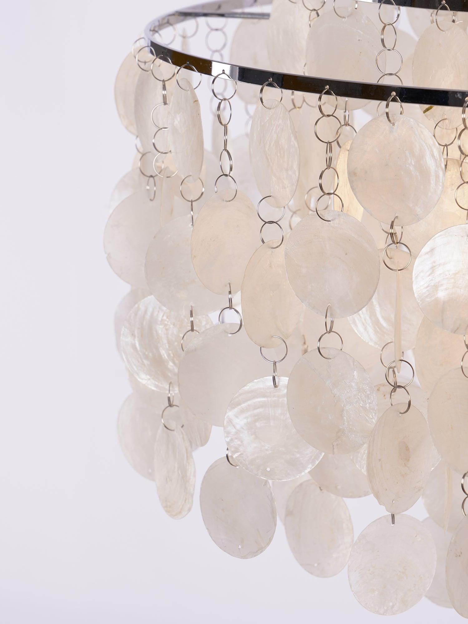 Rivena Pendant Lamp Round Shell Ring