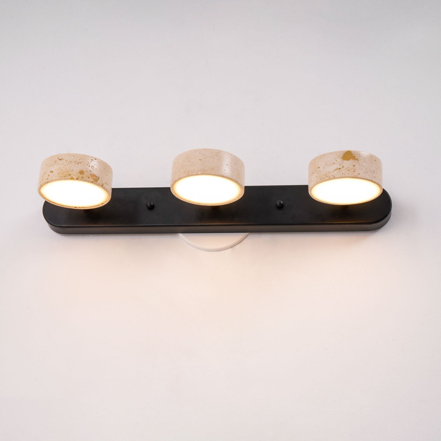 Orshaa Linear Travertine Vanity Light