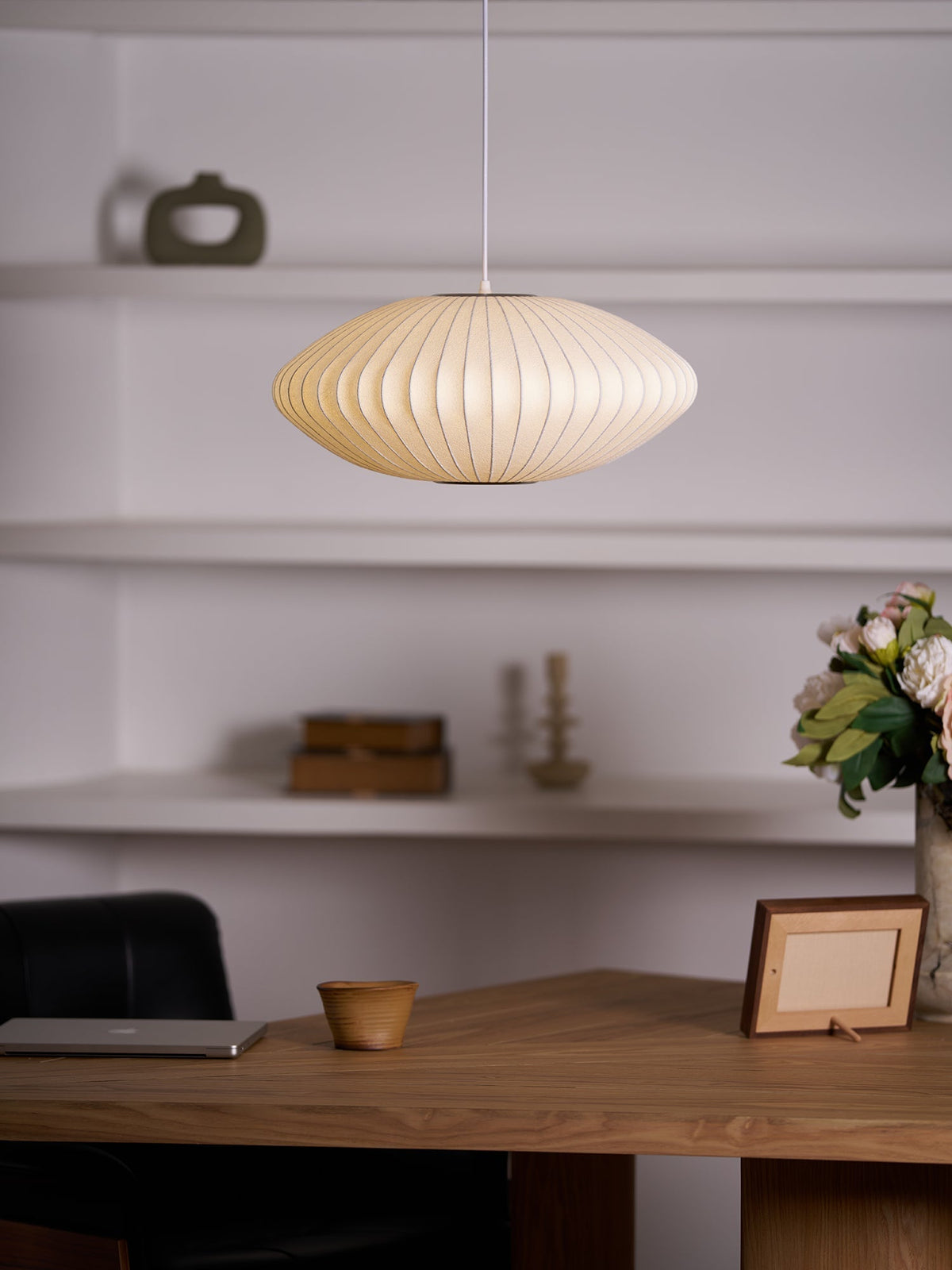 Nebula Bubble Mulberry Silk Pendant Lamp