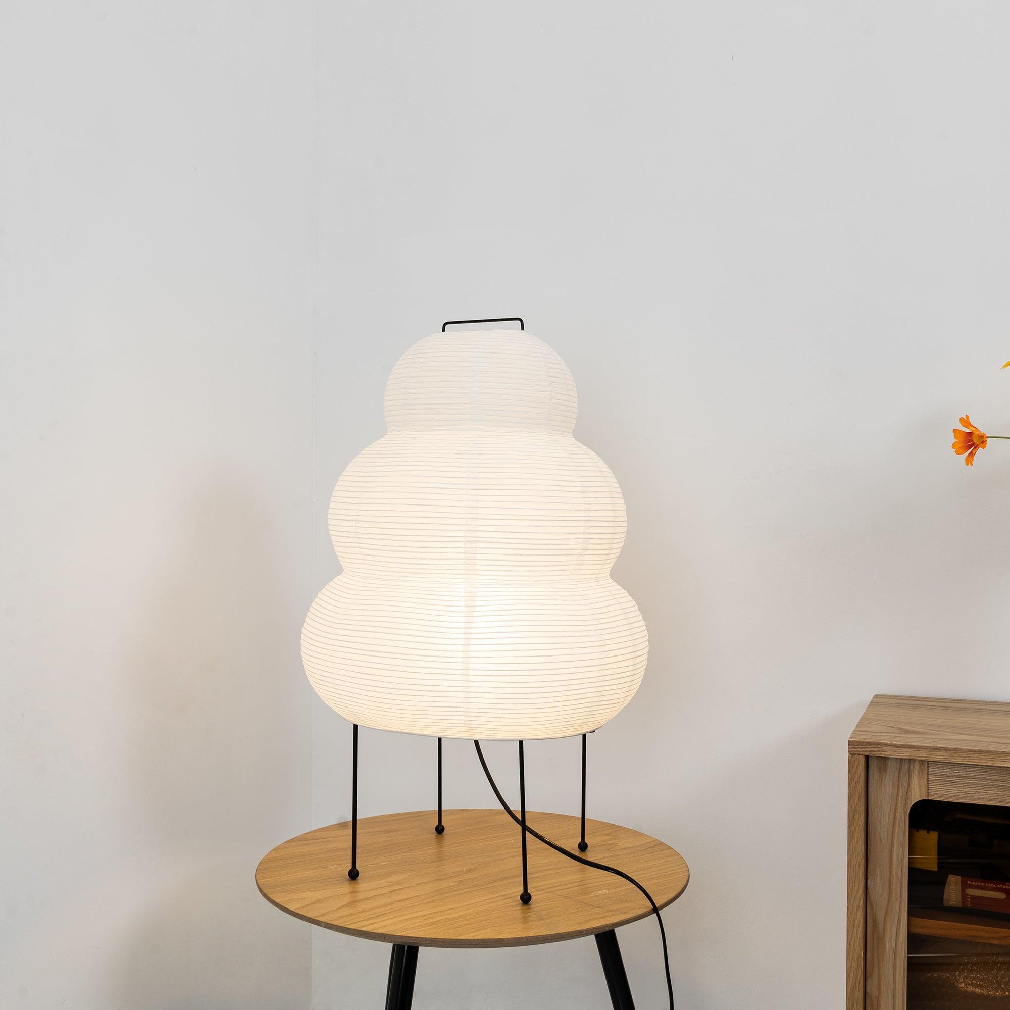 Tranquilux Paper Japanese-Inspired Table Lamp