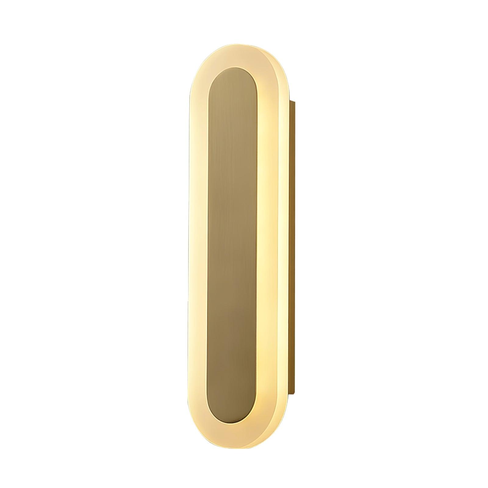 Solanelle Modern Minimalist Brass Wall Lamp