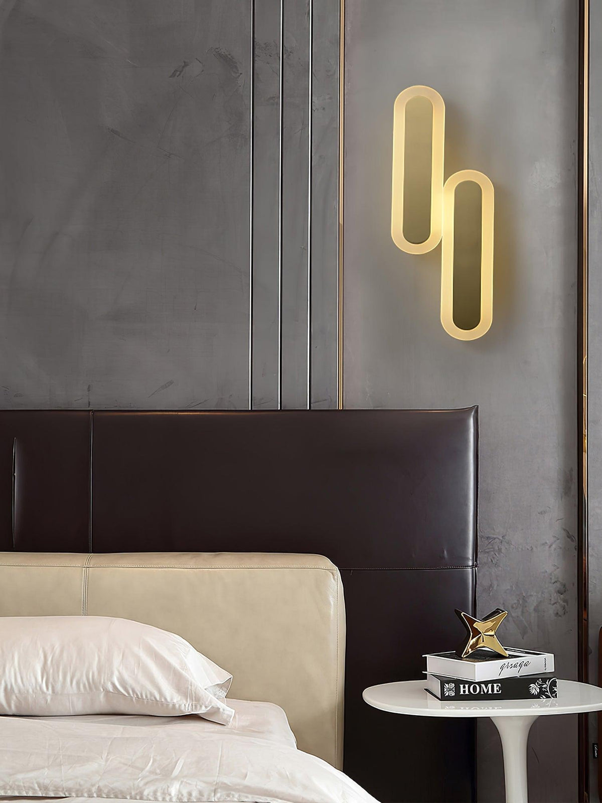 Solanelle Modern Minimalist Brass Wall Lamp