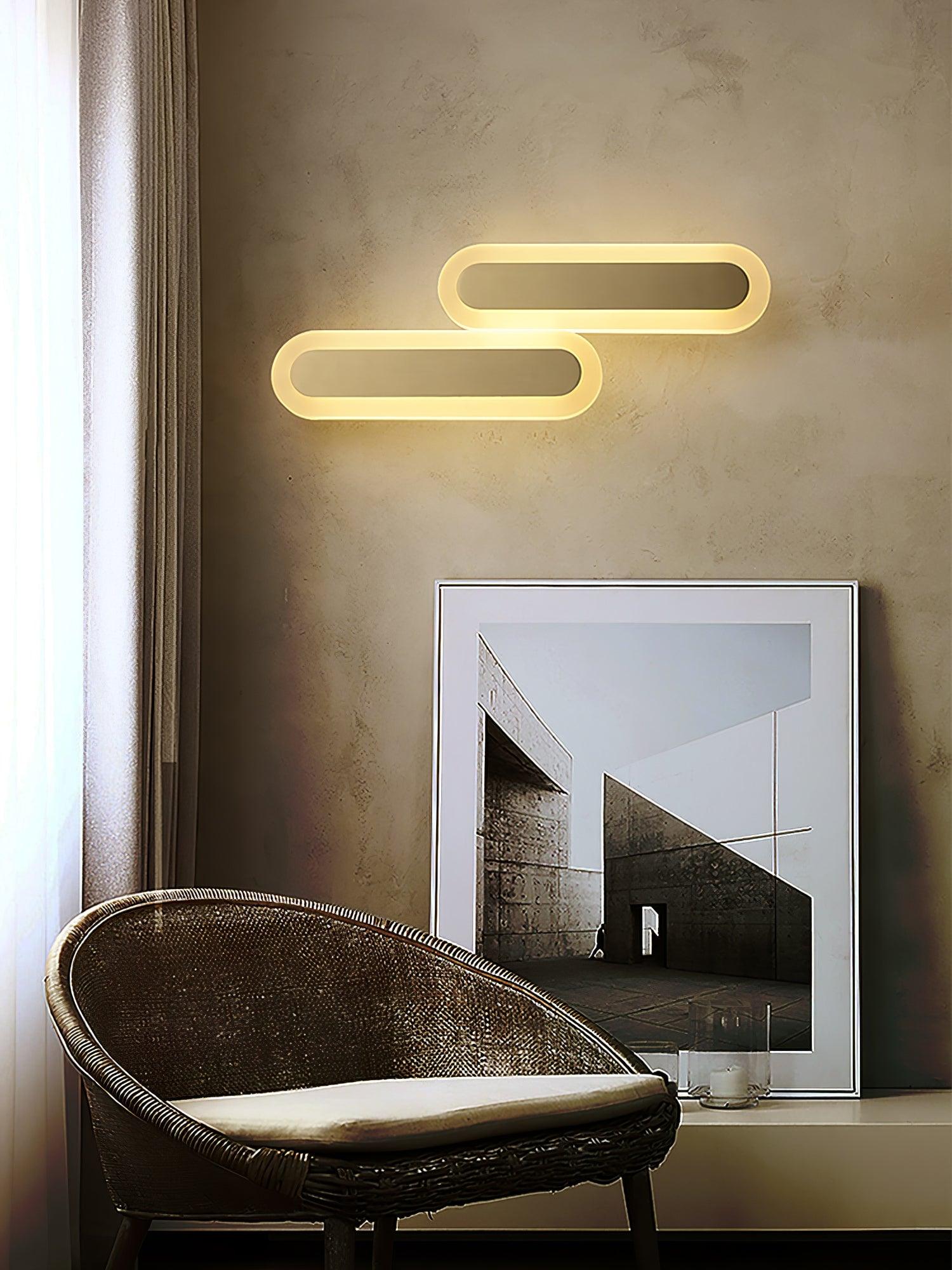 Solanelle Modern Minimalist Brass Wall Lamp