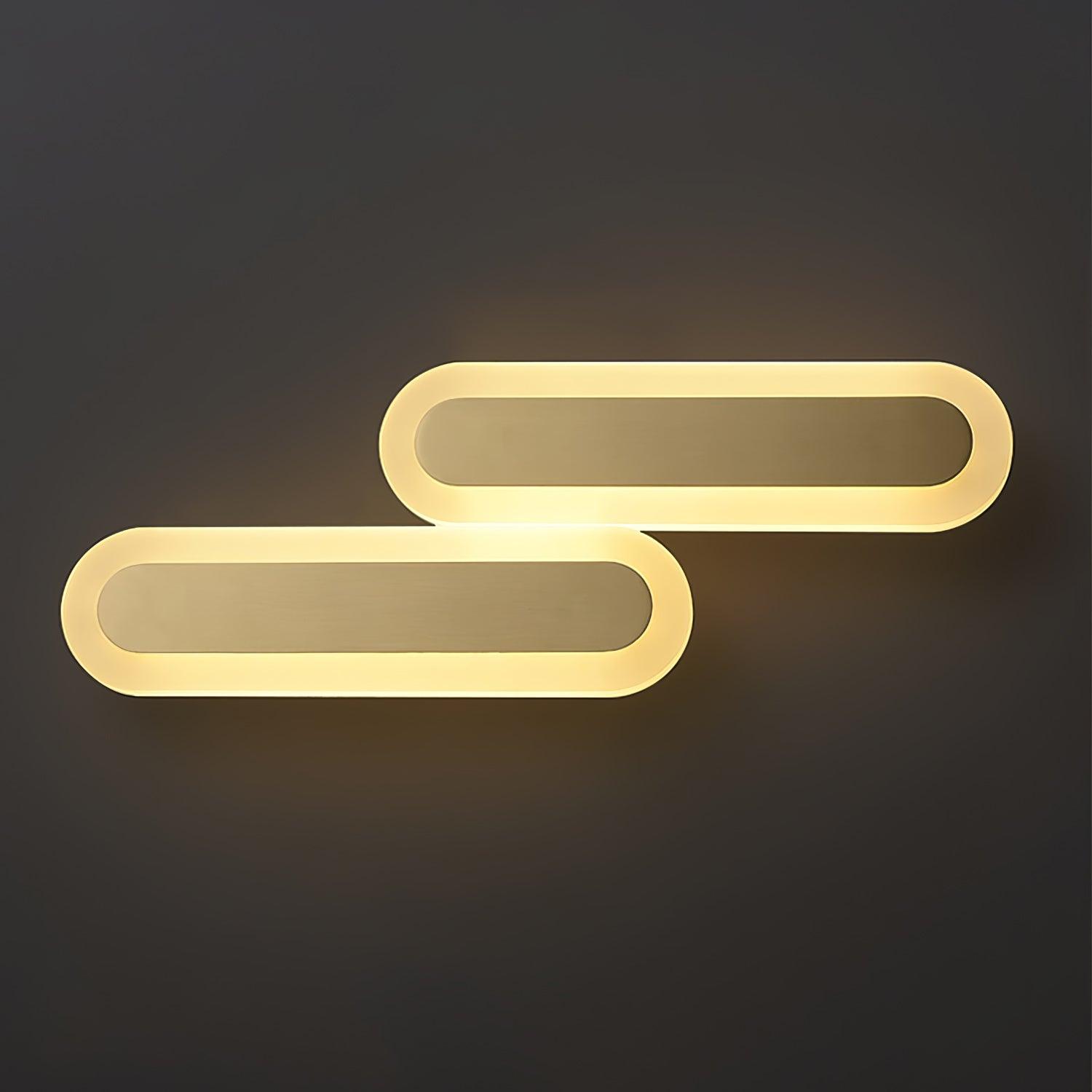 Solanelle Modern Minimalist Brass Wall Lamp