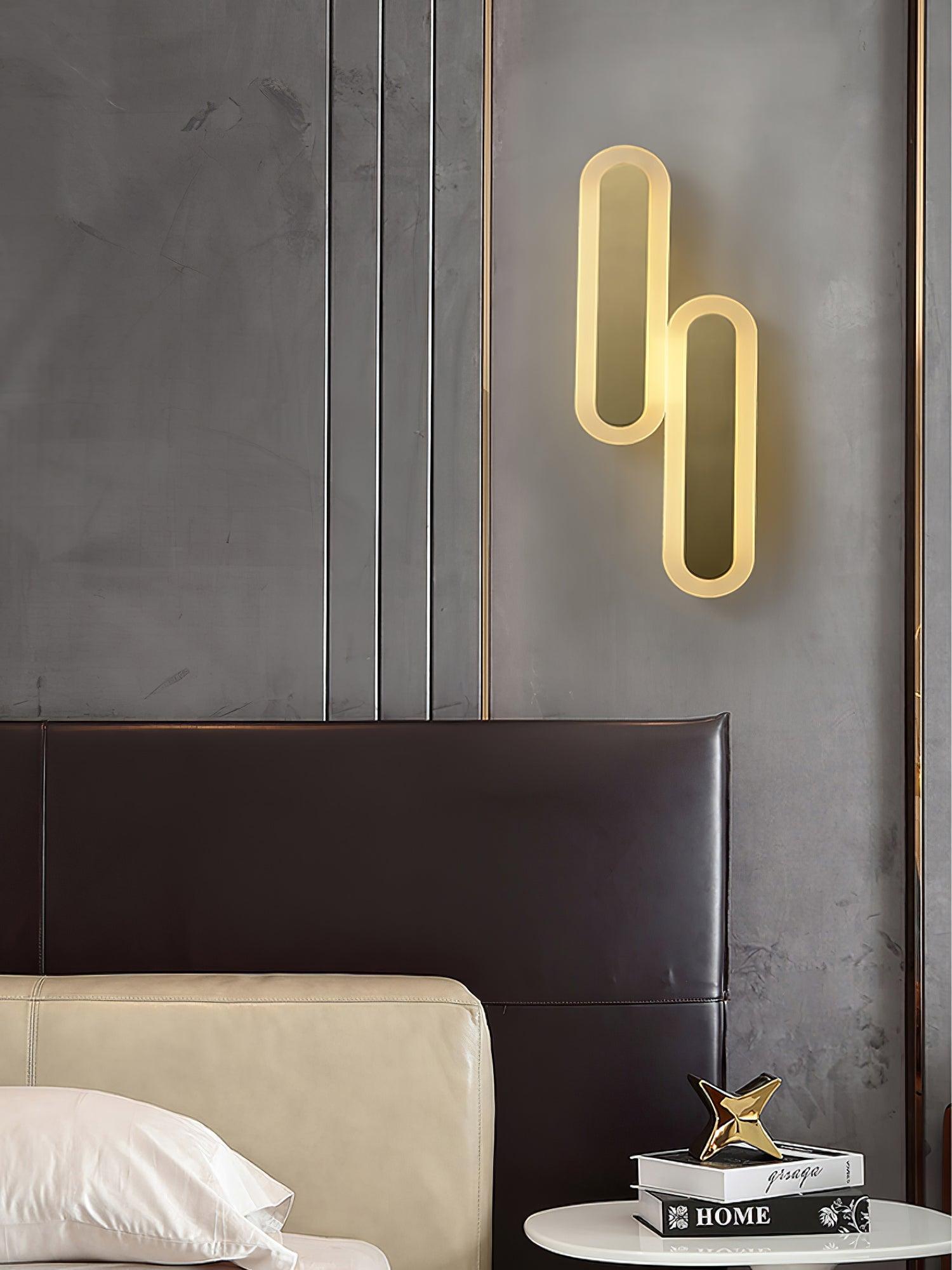 Solanelle Modern Minimalist Brass Wall Lamp