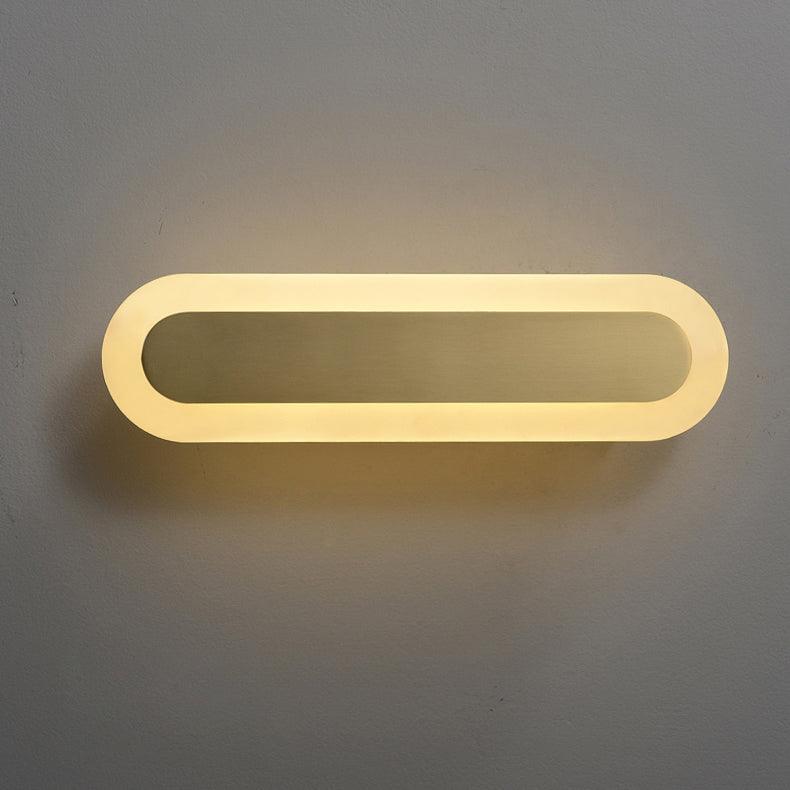 Solanelle Modern Minimalist Brass Wall Lamp