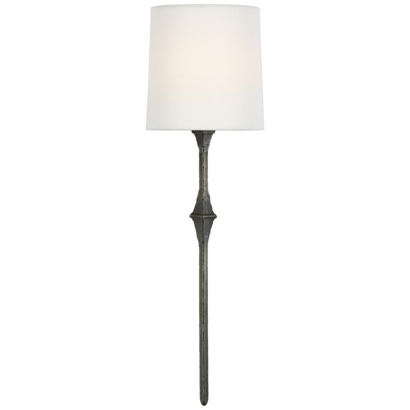 Yield Vintage Unique Brass Fabric Wall Lamp - Neutral Decor