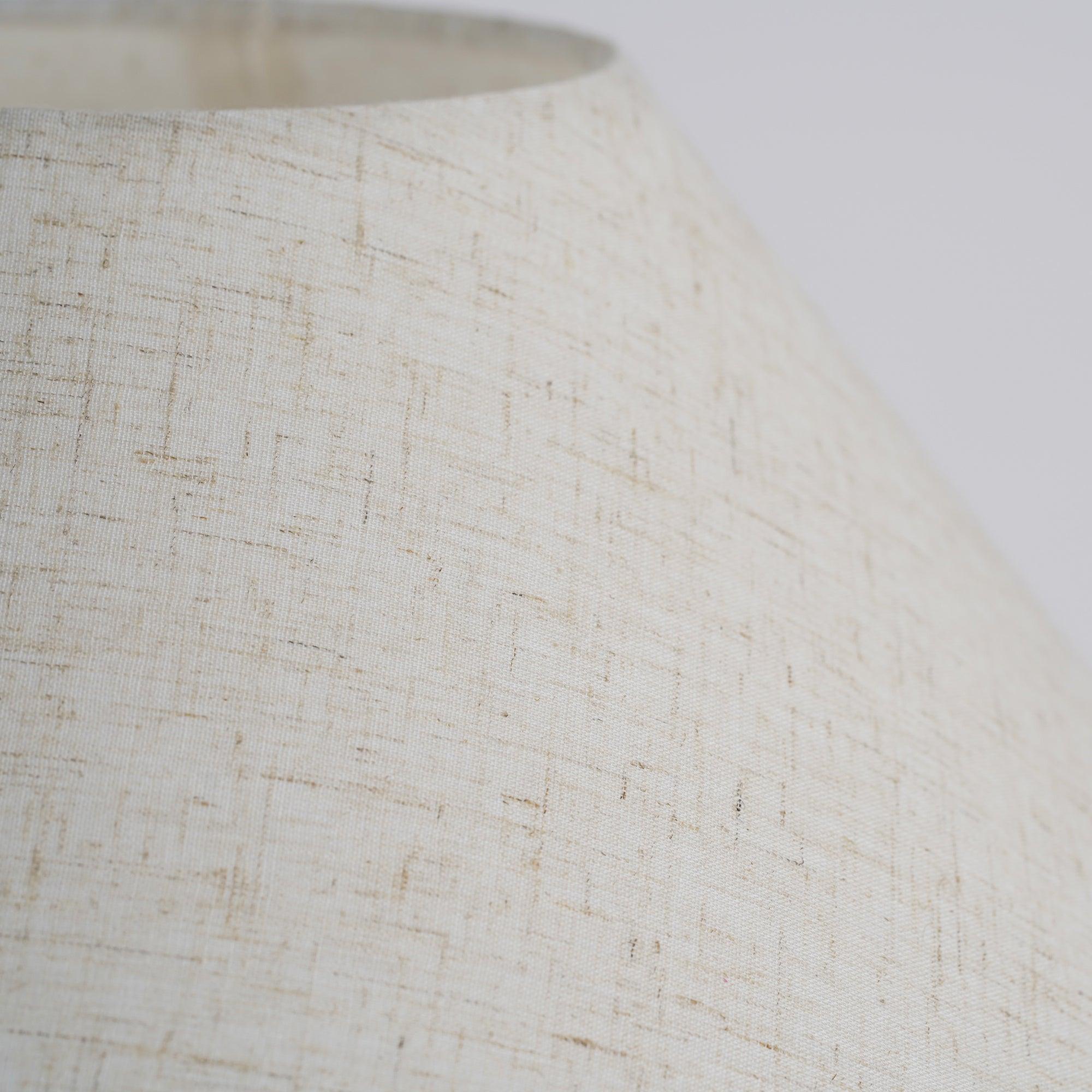 Lumian Fabric Ceramic Rustic Table Lamp
