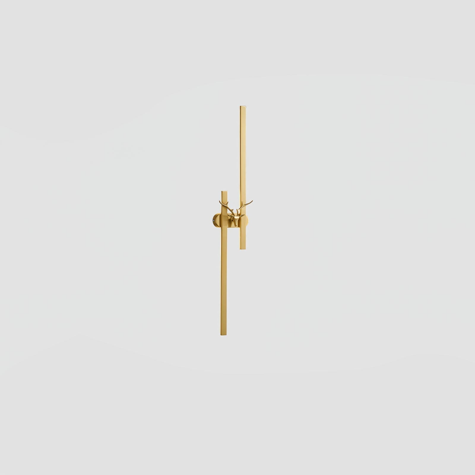 Vavinisra Classic Deer Brass Wall Lamp