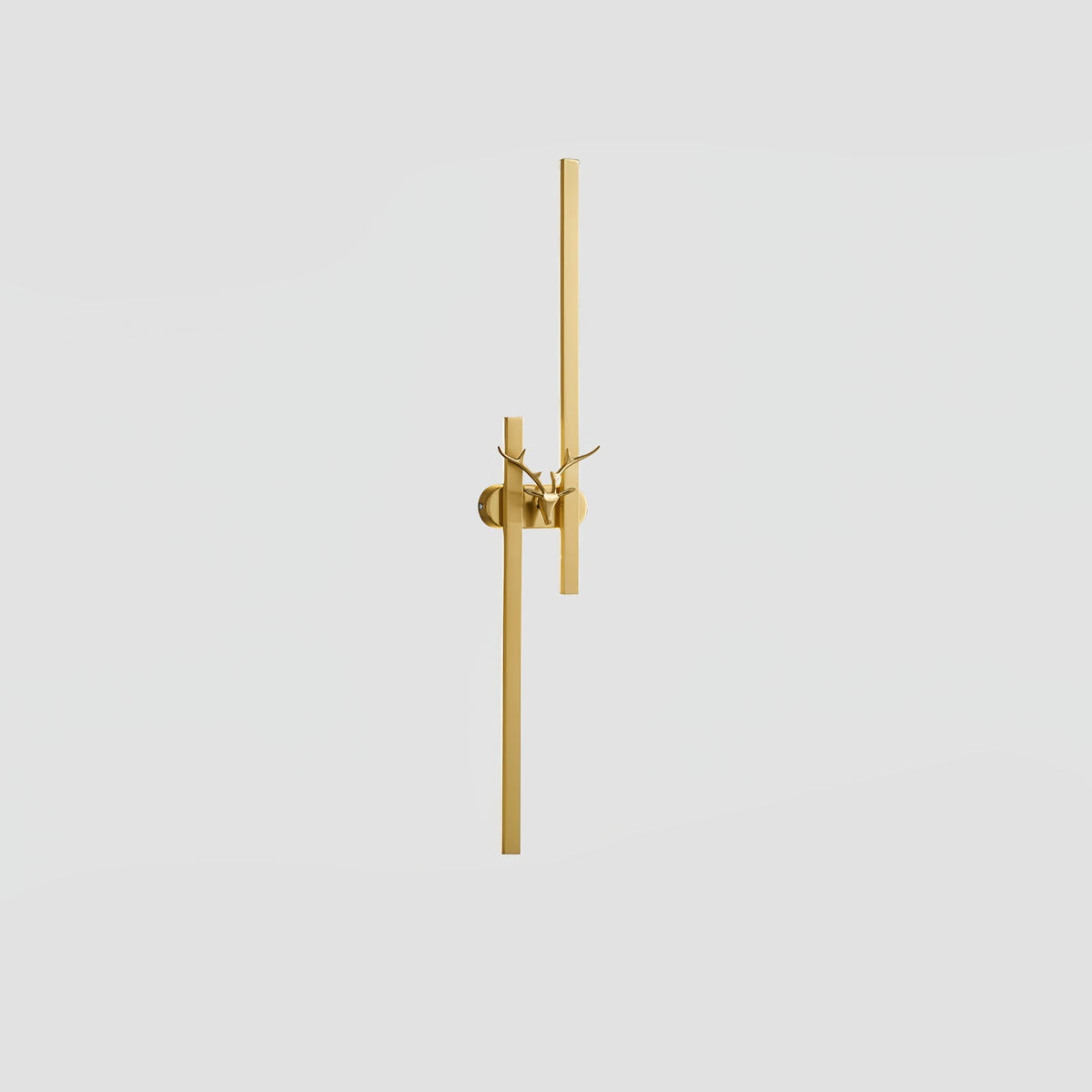 Vavinisra Classic Deer Brass Wall Lamp