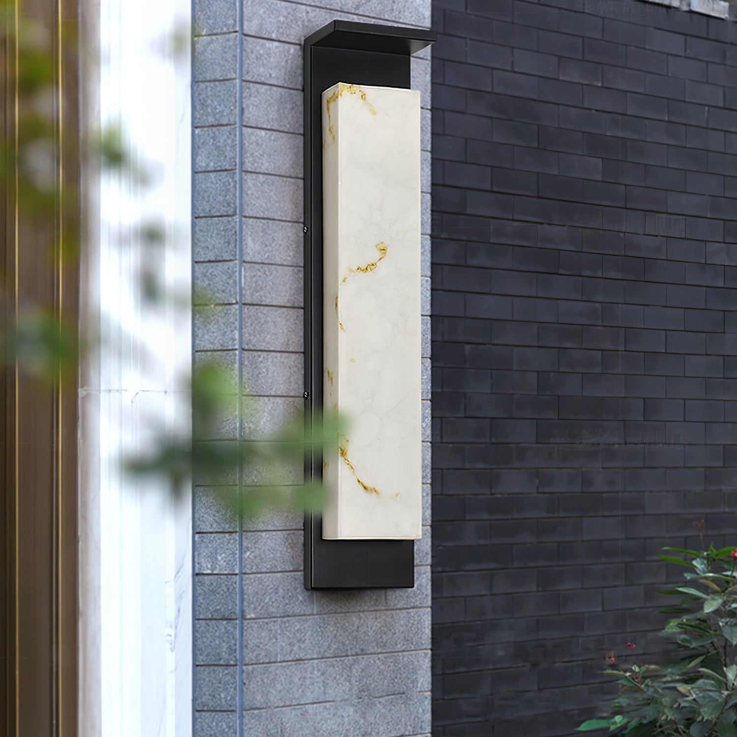 Ushaor Modern Minimalist Outdoor Wall Light