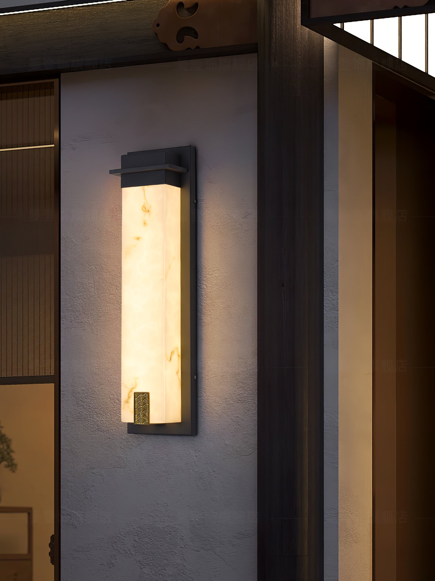 Ushaor Modern Minimalist Outdoor Wall Light