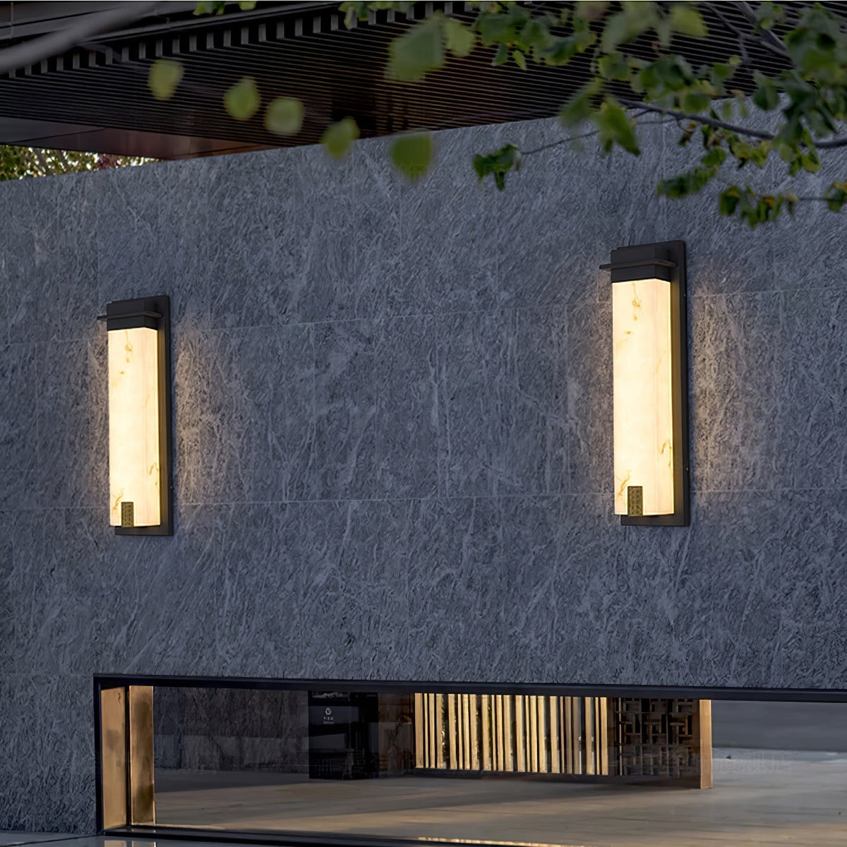 Ushaor Modern Minimalist Outdoor Wall Light