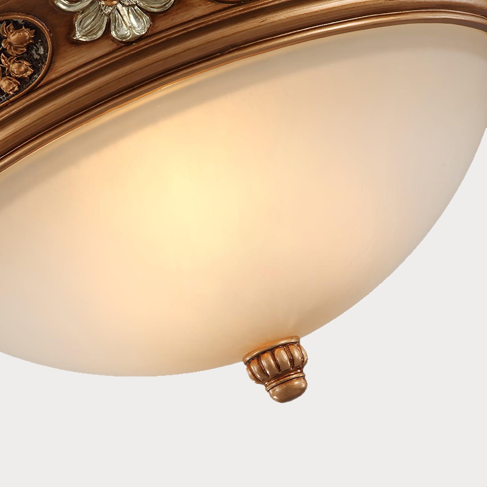 Cilene Vintage Luxury Recessed Resin Ceiling Light