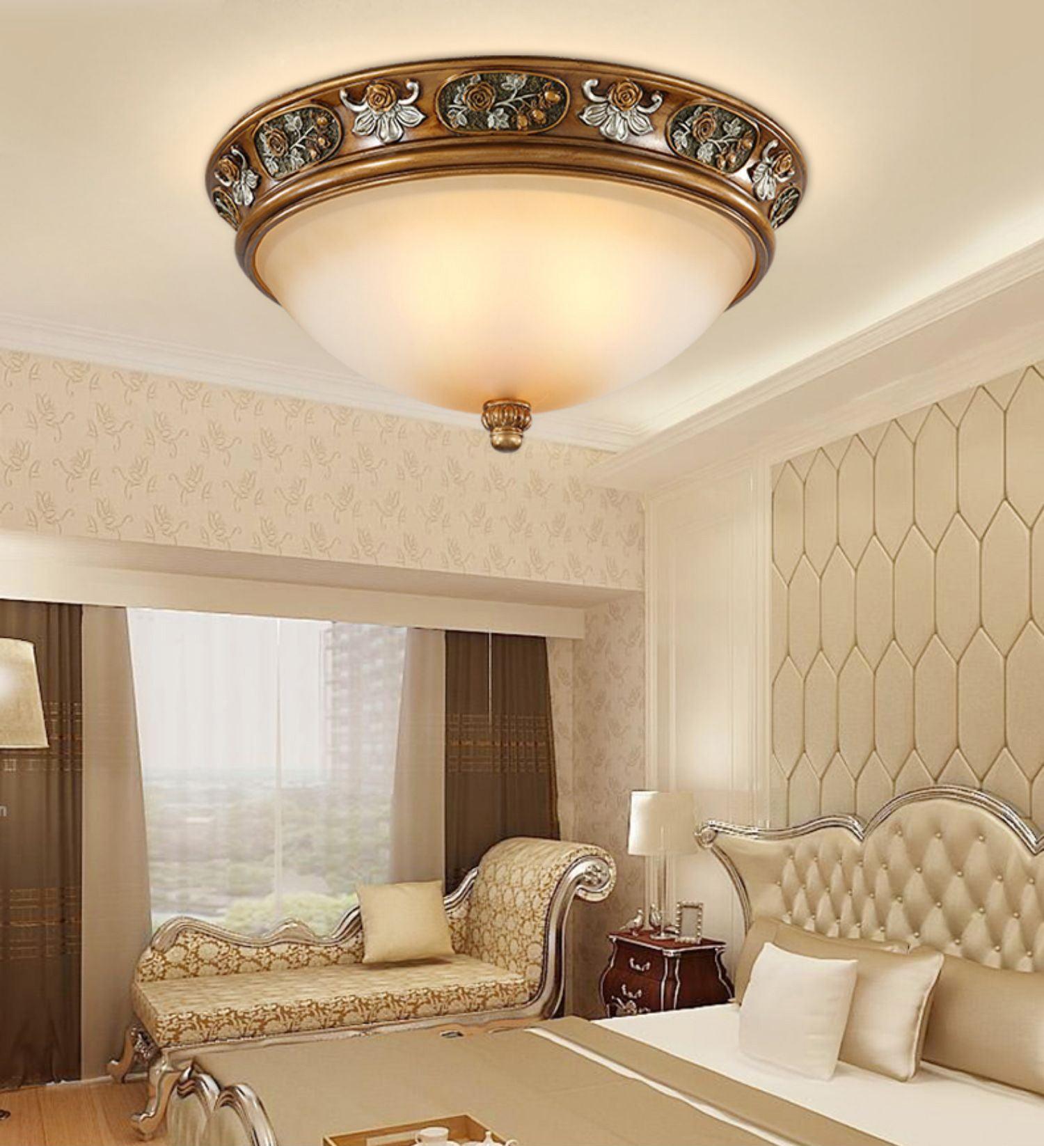 Cilene Vintage Luxury Recessed Resin Ceiling Light