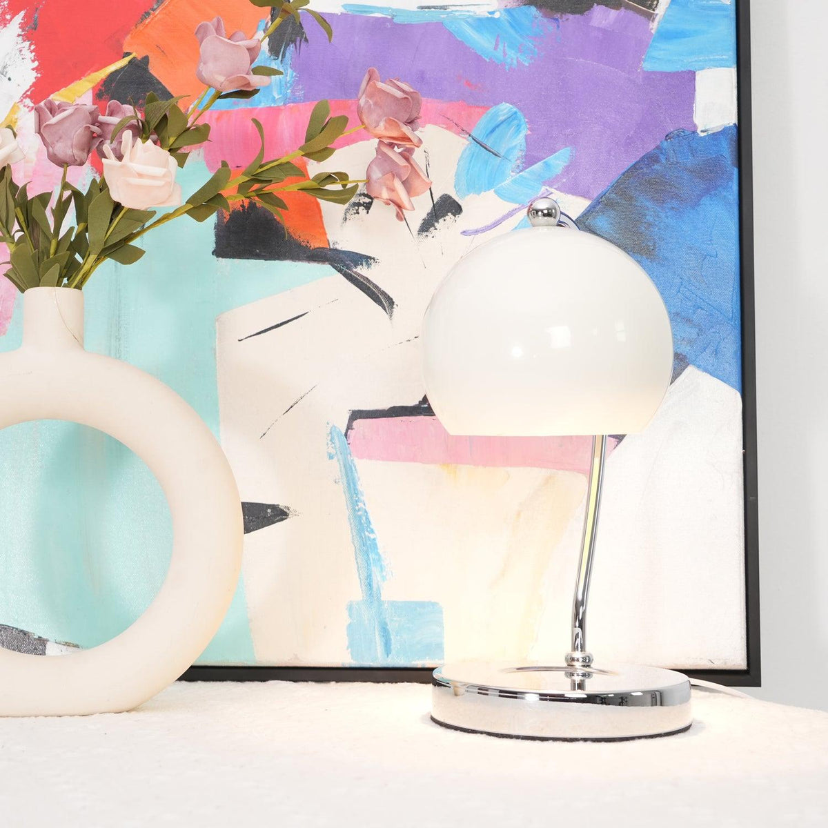 Zephyrce Mid-Century Modern Table Lamp