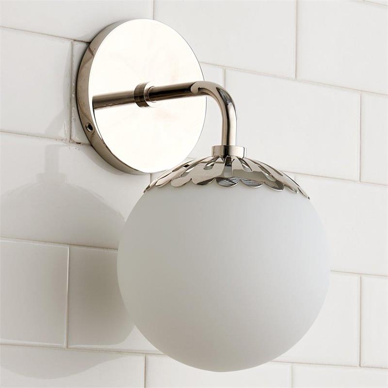 Coralie Globe Glass Wall Lamp