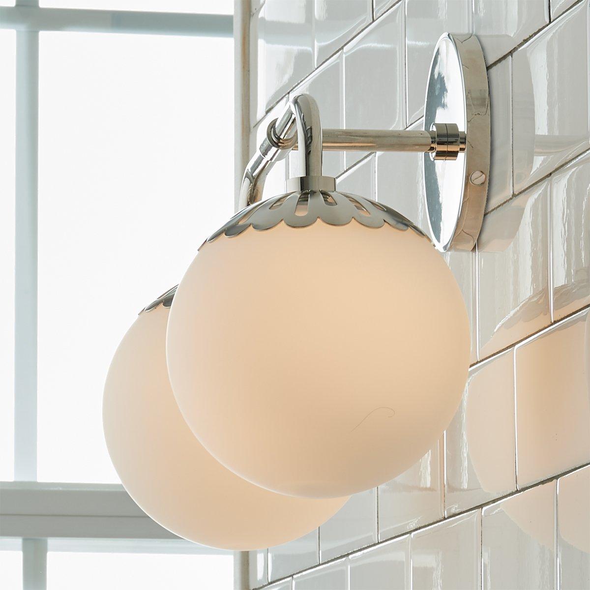 Coralie Globe Glass Wall Lamp