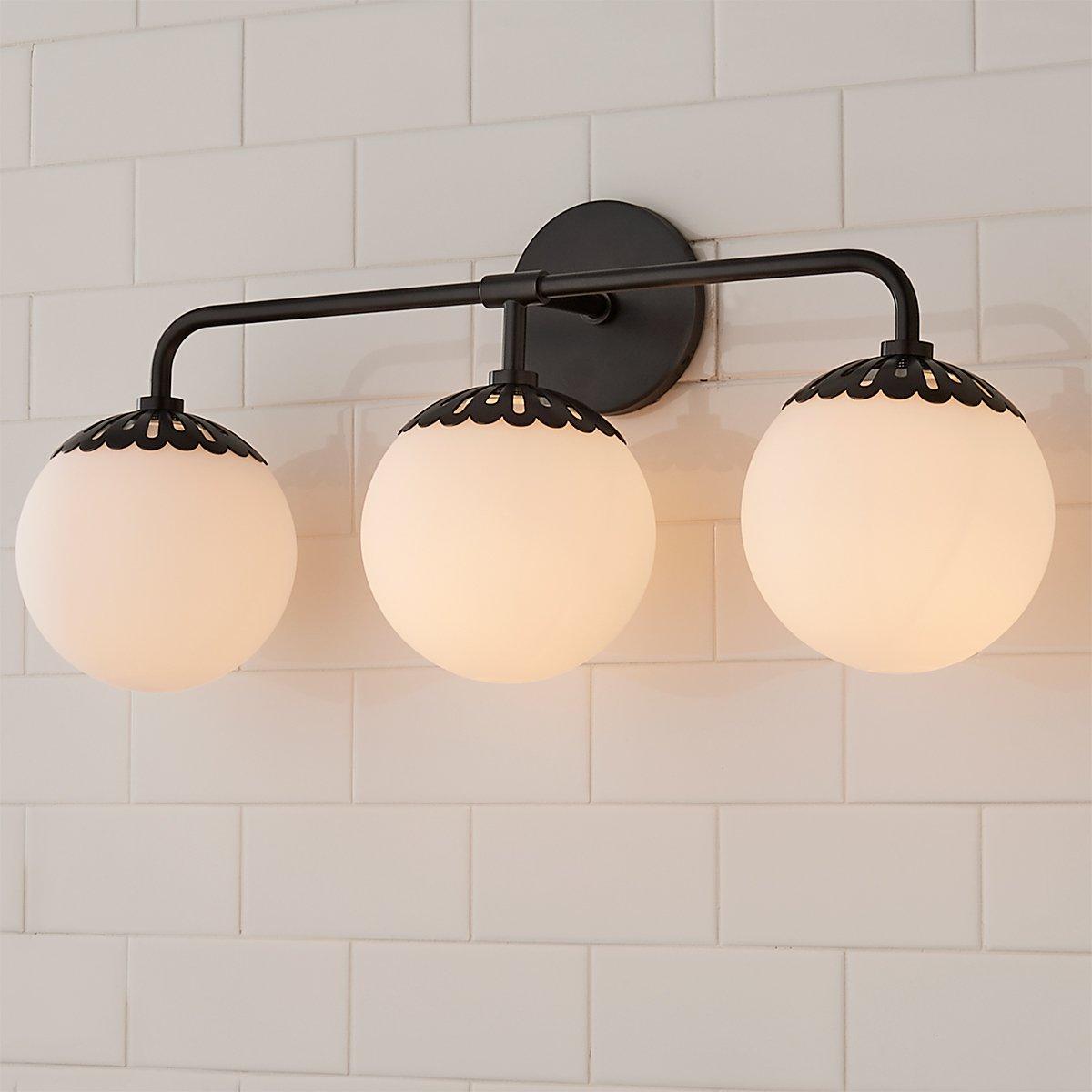 Coralie Globe Glass Wall Lamp