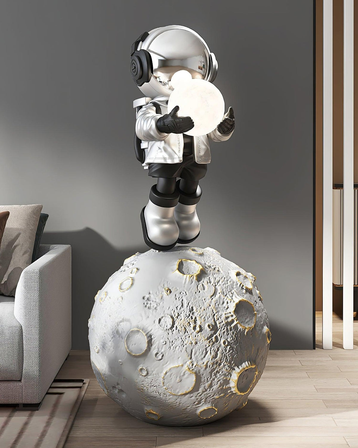 Lucelora Modern Resin Floor Lamp