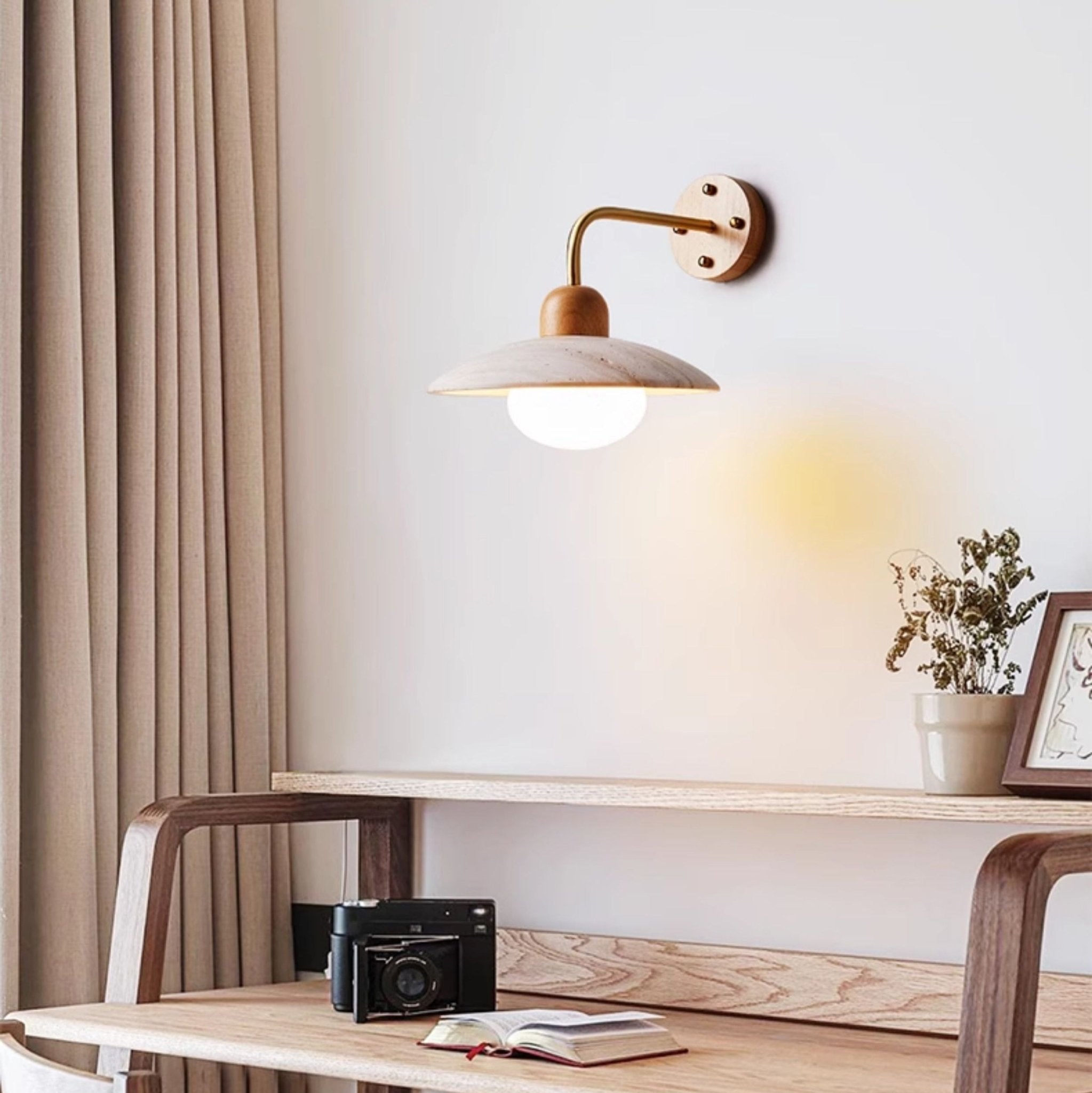 Lumicrest Dome Arm Indoor Wall Light