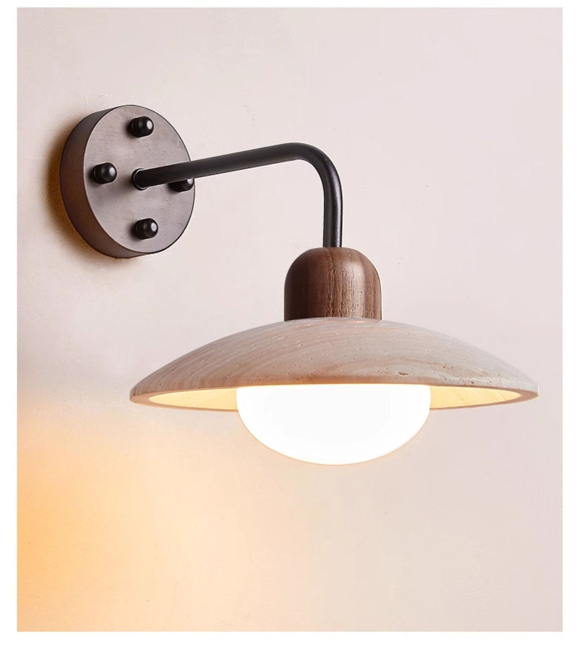 Lumicrest Dome Arm Indoor Wall Light
