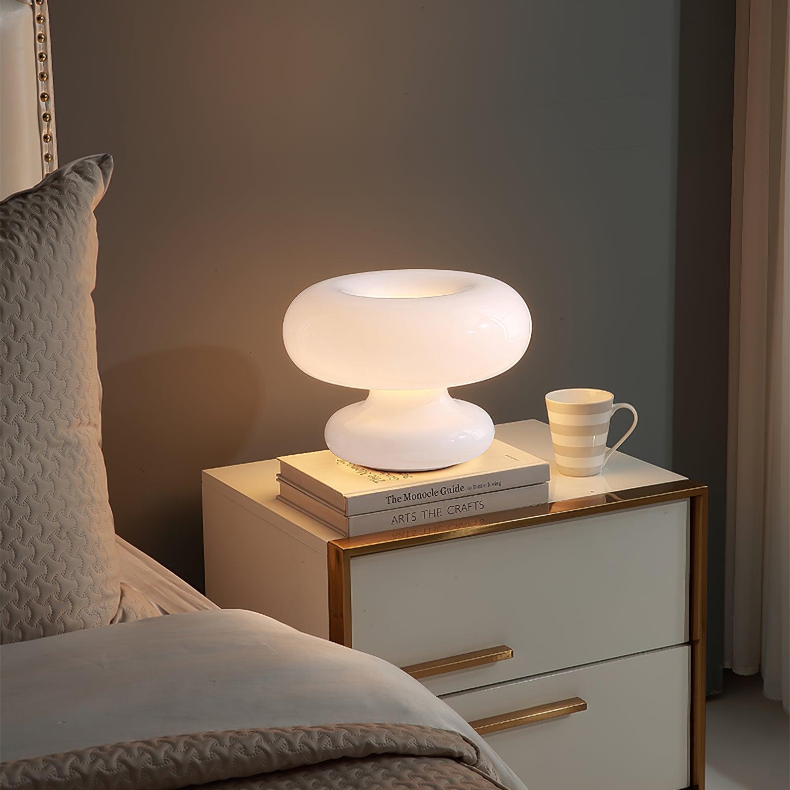 Liorirette Glass Contemporary Table Lamp
