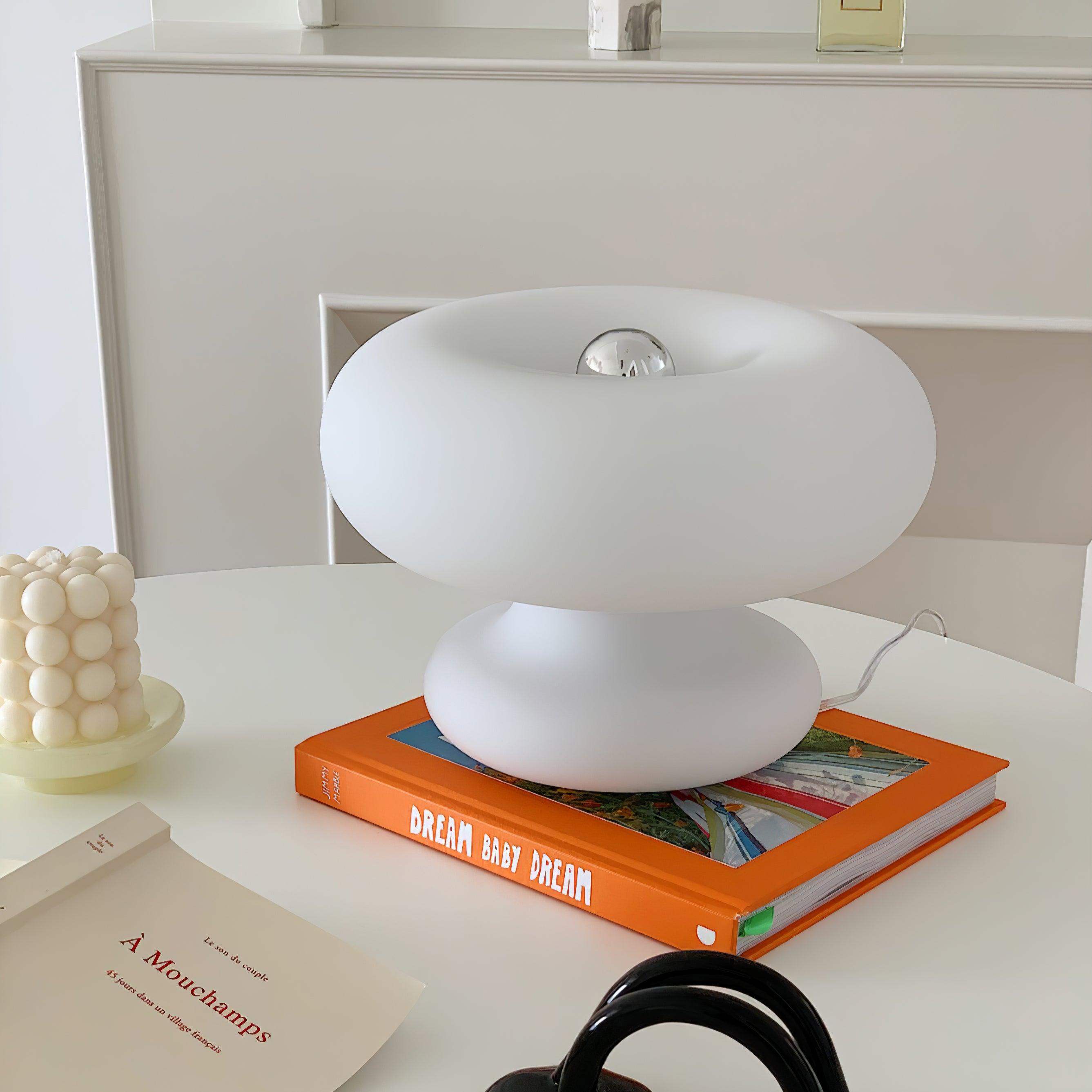 Liorirette Glass Contemporary Table Lamp