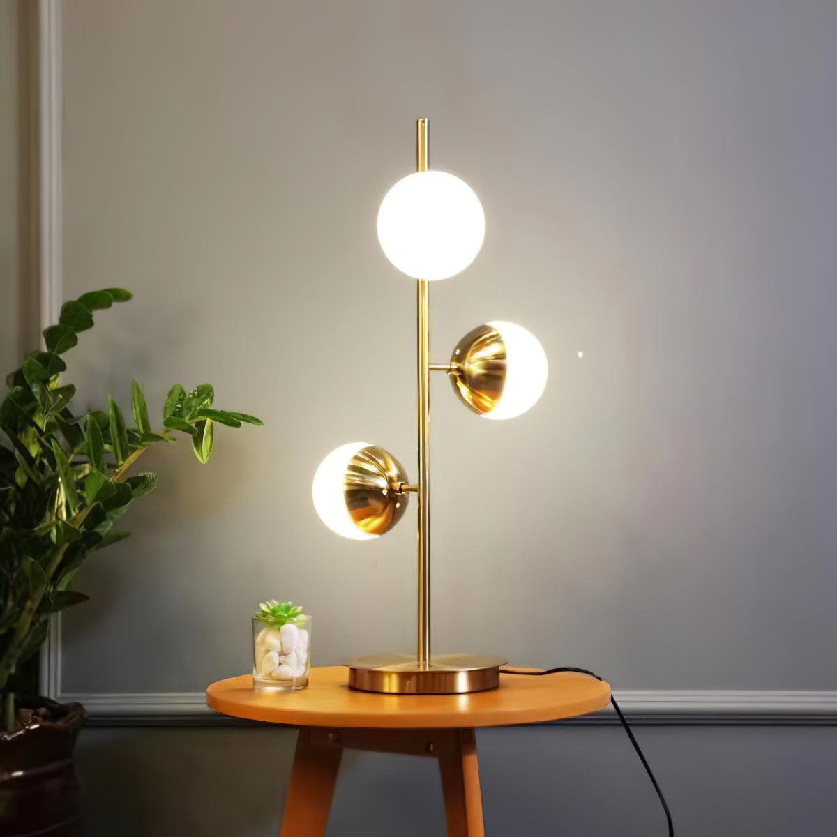 Myliryre Mid Century Brass Floor Lamp