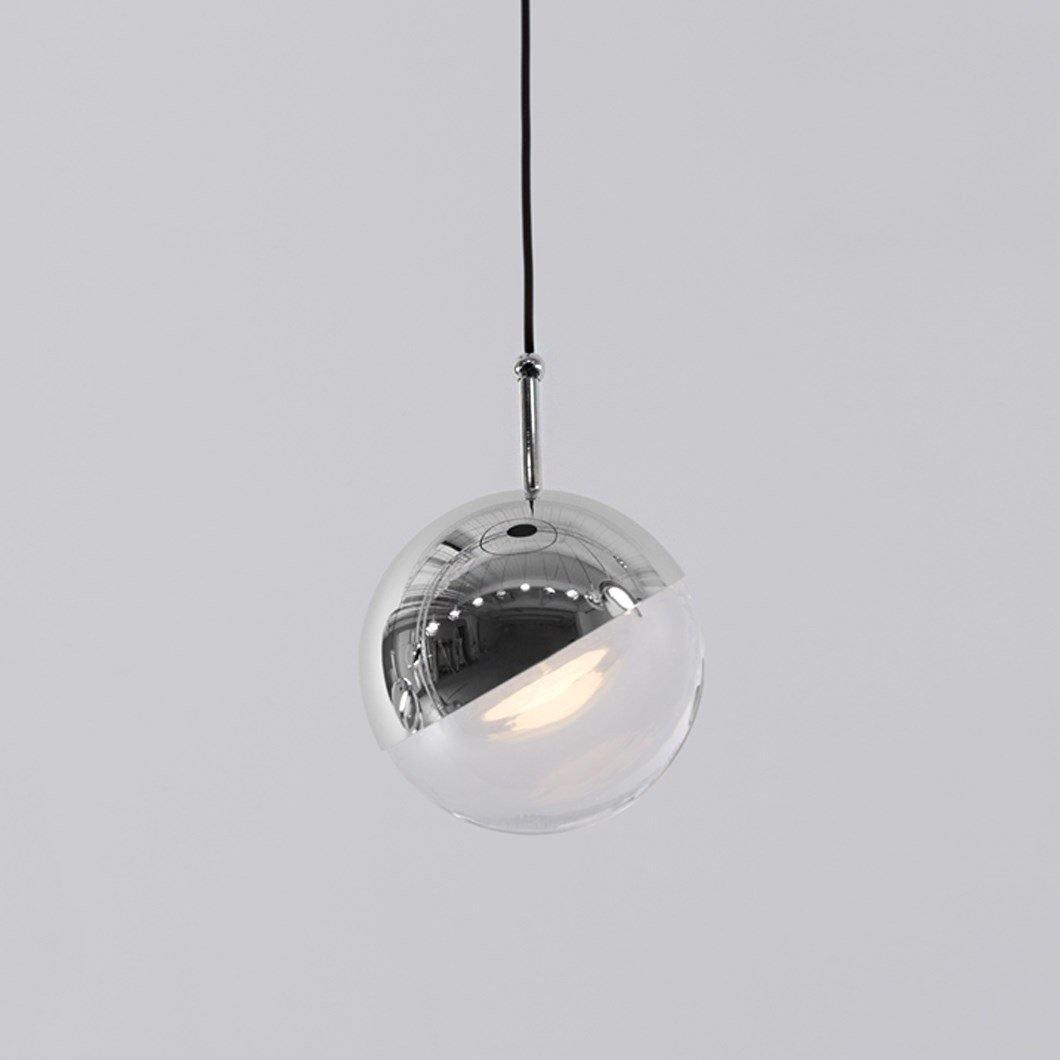 Solara Pendant Lamp Steel Glass Multi Drop Minimalist Staircase - Neutral Decor
