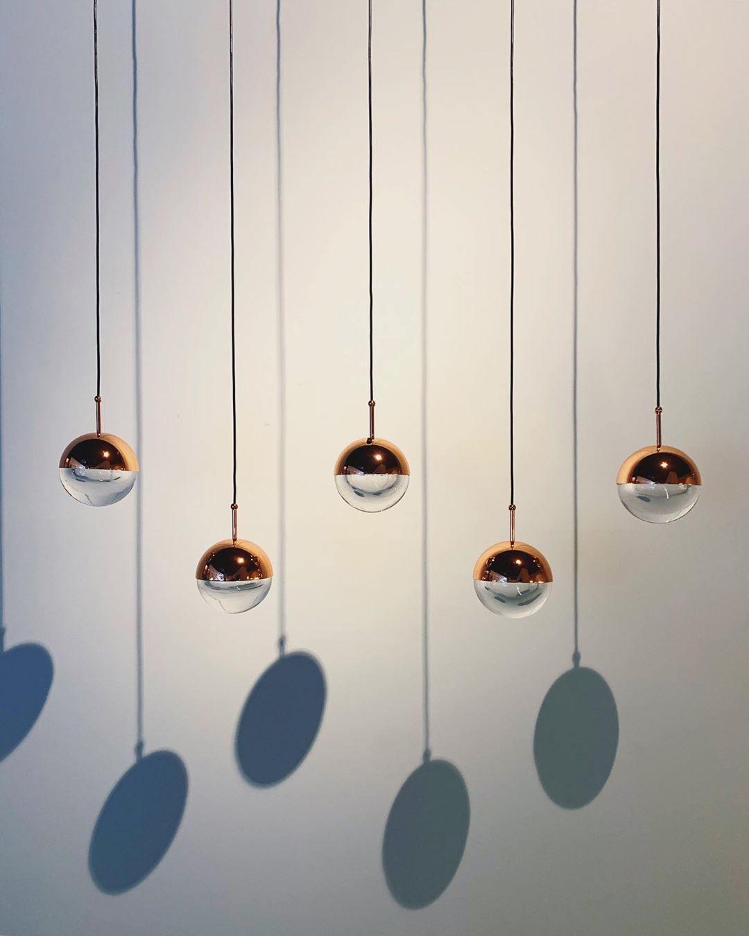 Solara Pendant Lamp Steel Glass Multi Drop Minimalist Staircase - Neutral Decor