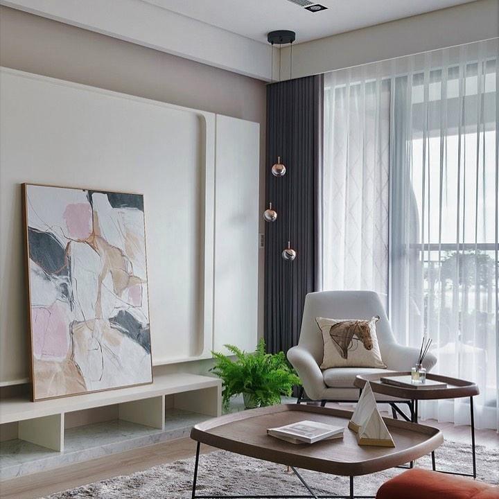 Solara Pendant Lamp Steel Glass Multi Drop Minimalist Staircase - Neutral Decor