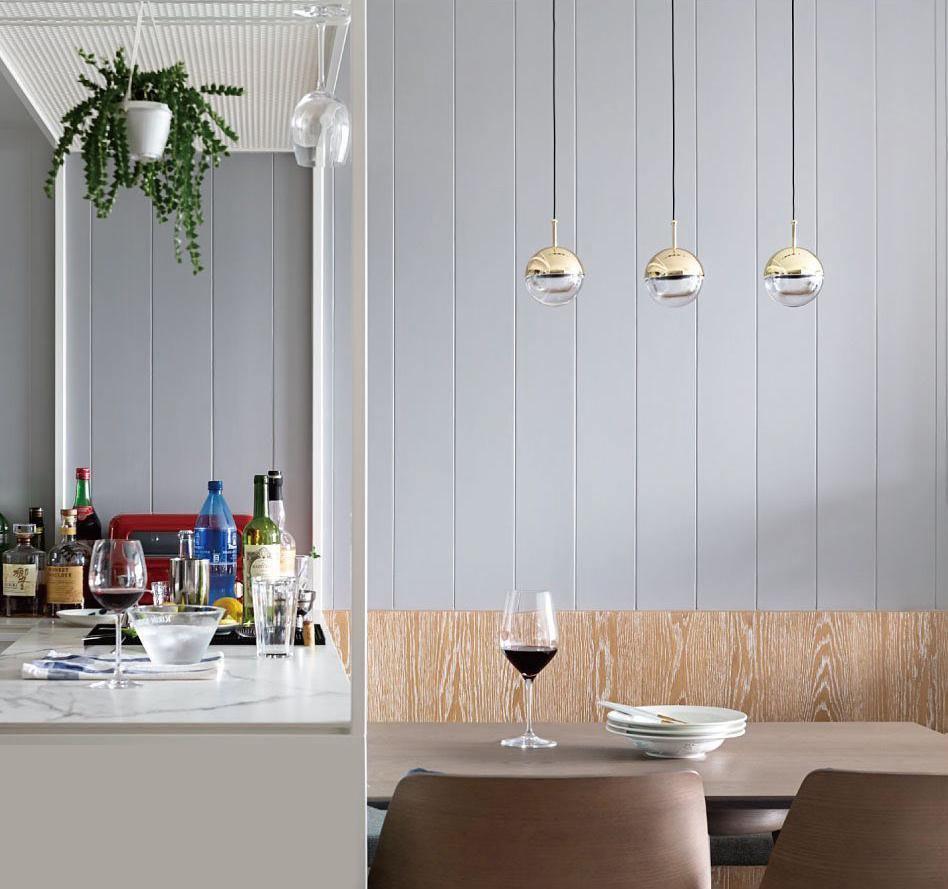 Solara Pendant Lamp Steel Glass Multi Drop Minimalist Staircase - Neutral Decor