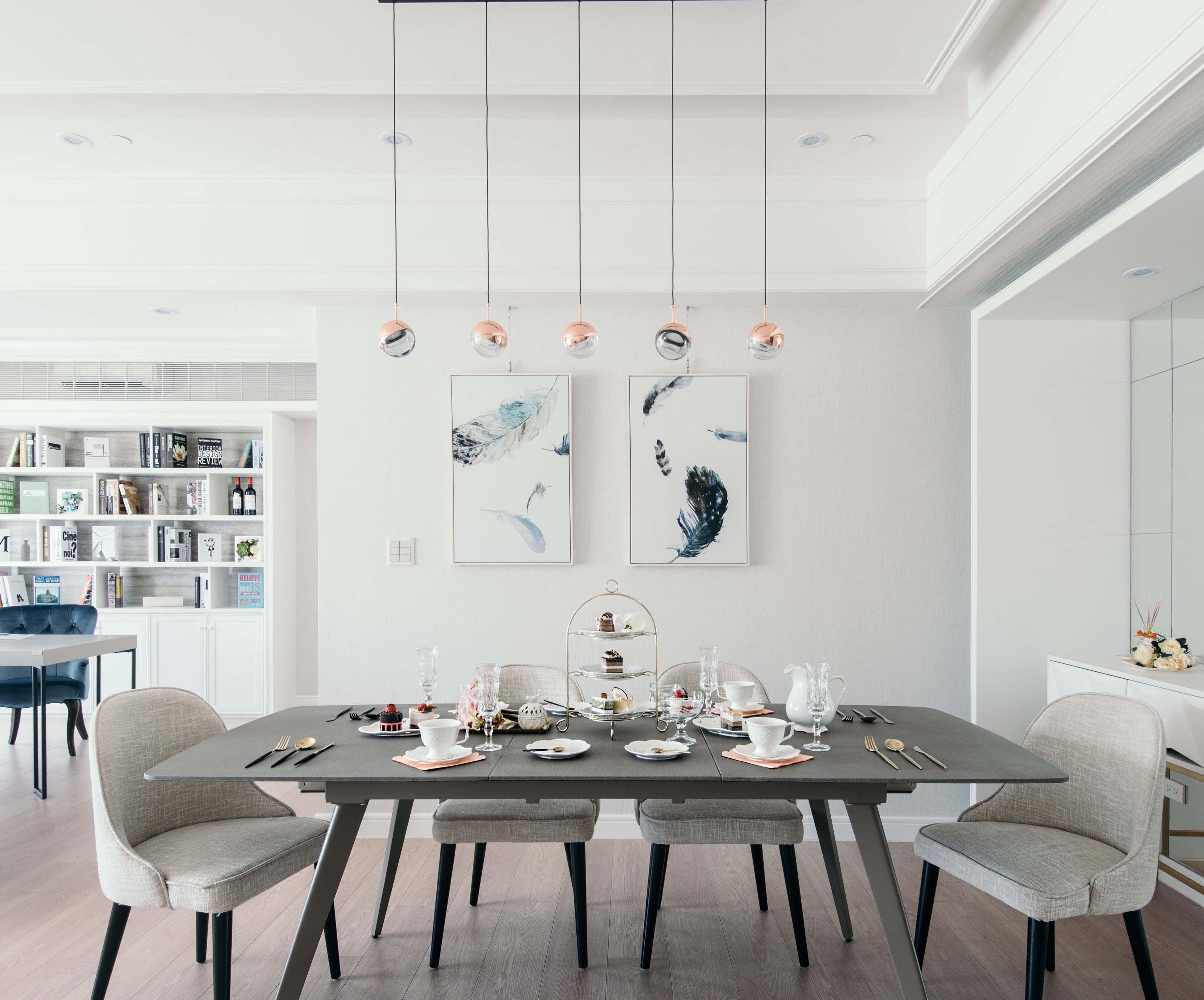 Solara Pendant Lamp Steel Glass Multi Drop Minimalist Staircase - Neutral Decor