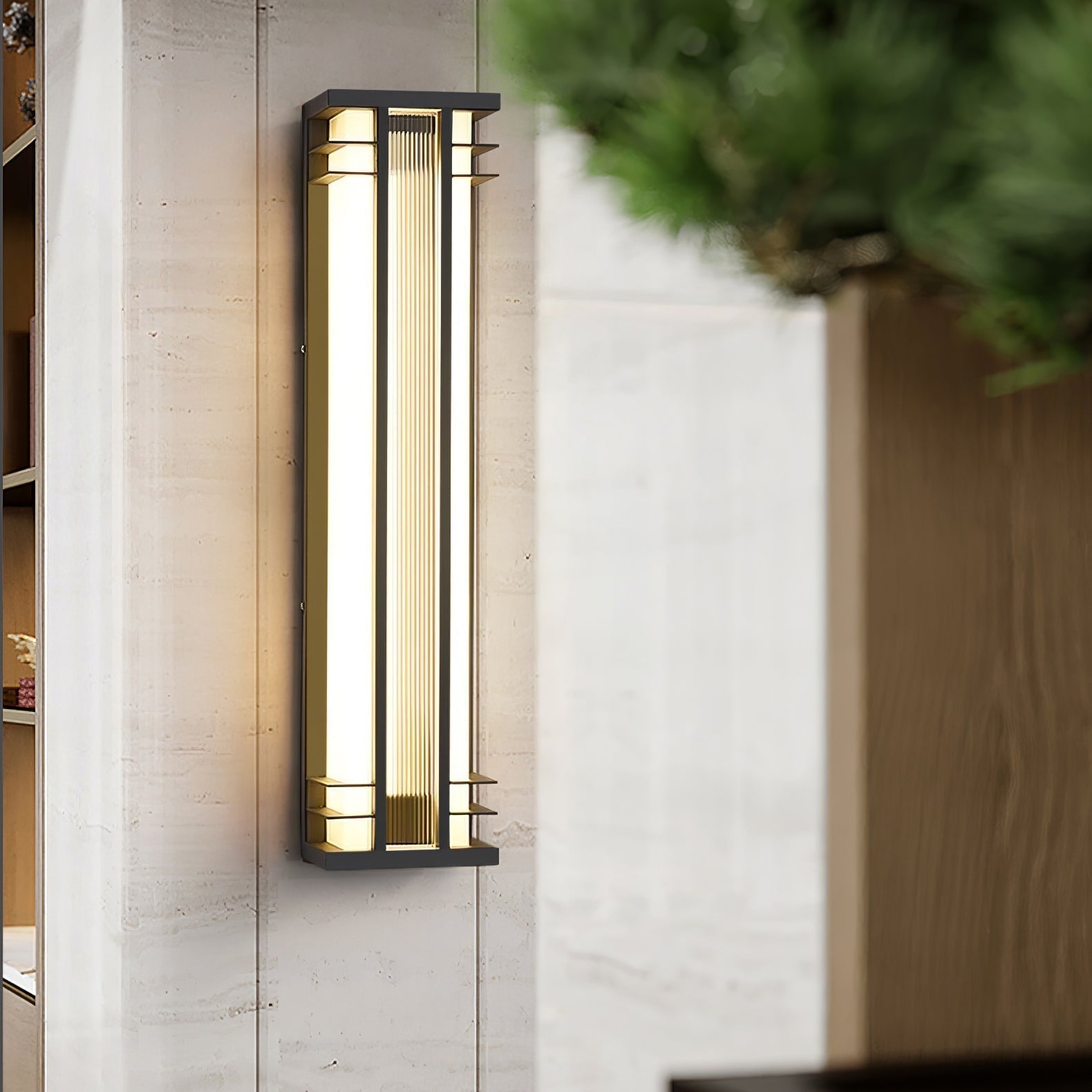 Colire Unique Double Axis Outdoor Wall Lamp - Neutral Decor