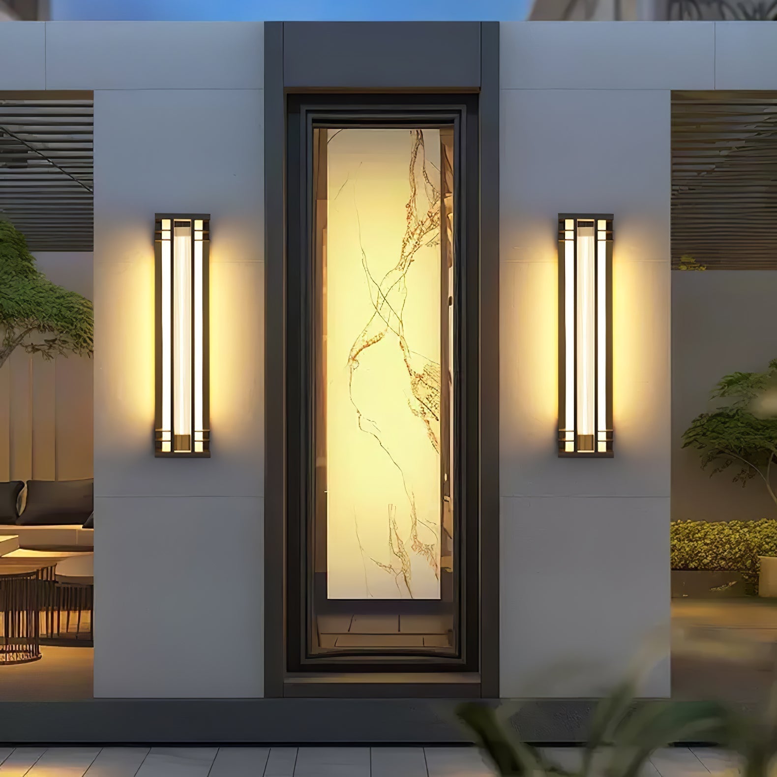 Colire Unique Double Axis Outdoor Wall Lamp - Neutral Decor