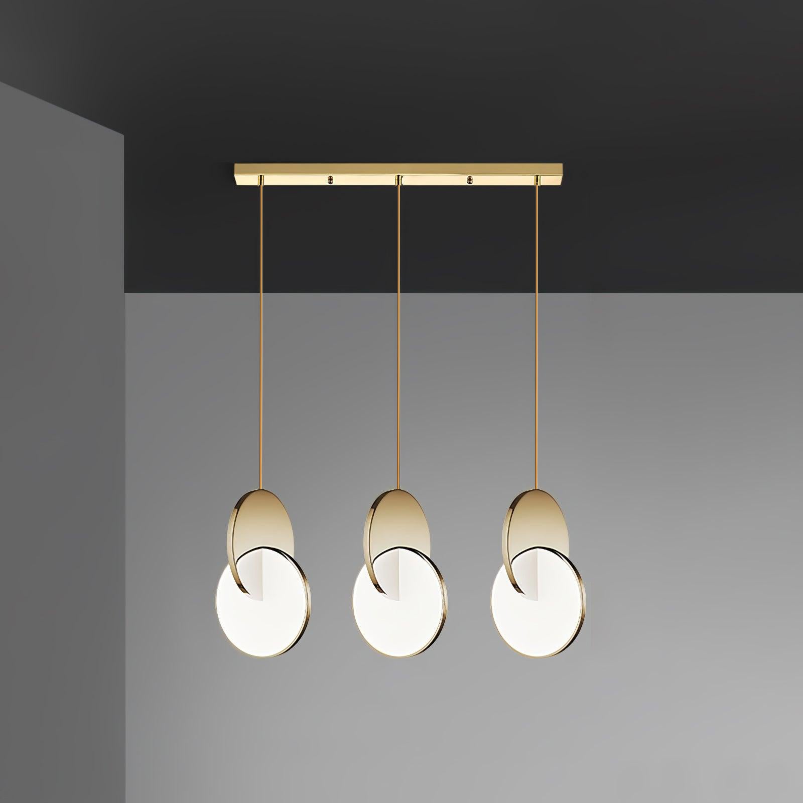 Lysola Wood Ring Pendant Light