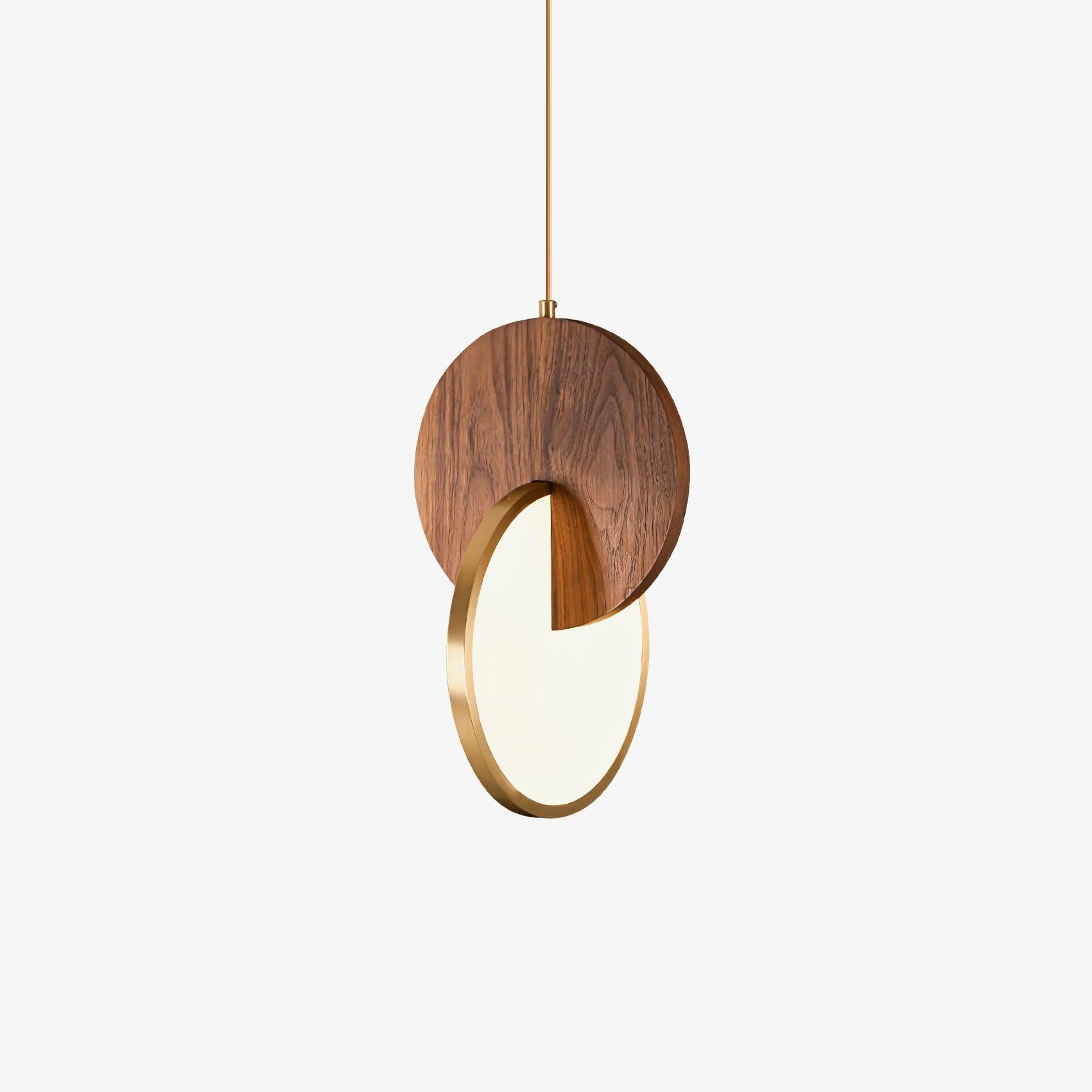 Lysola Wood Ring Pendant Light