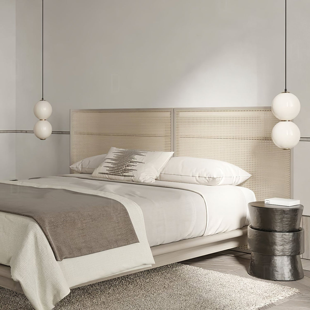 Frankie Minimalist Glass Pendant Light