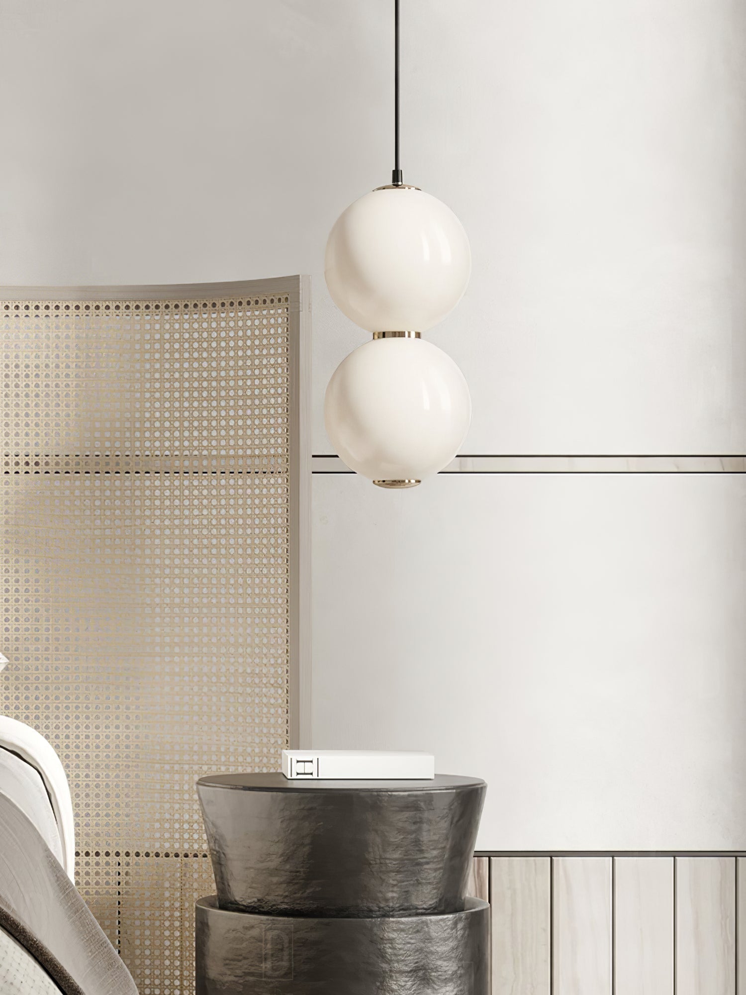Frankie Minimalist Glass Pendant Light