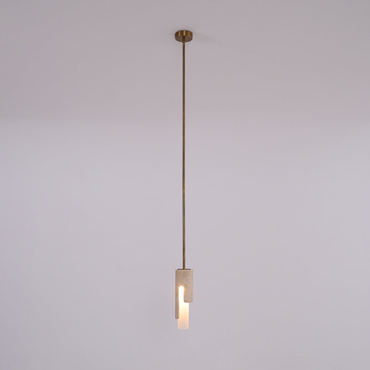 Elix Modern Minimalist Marble Glass Pendant Lamp