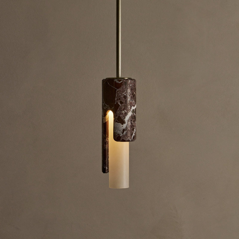 Elix Modern Minimalist Marble Glass Pendant Lamp