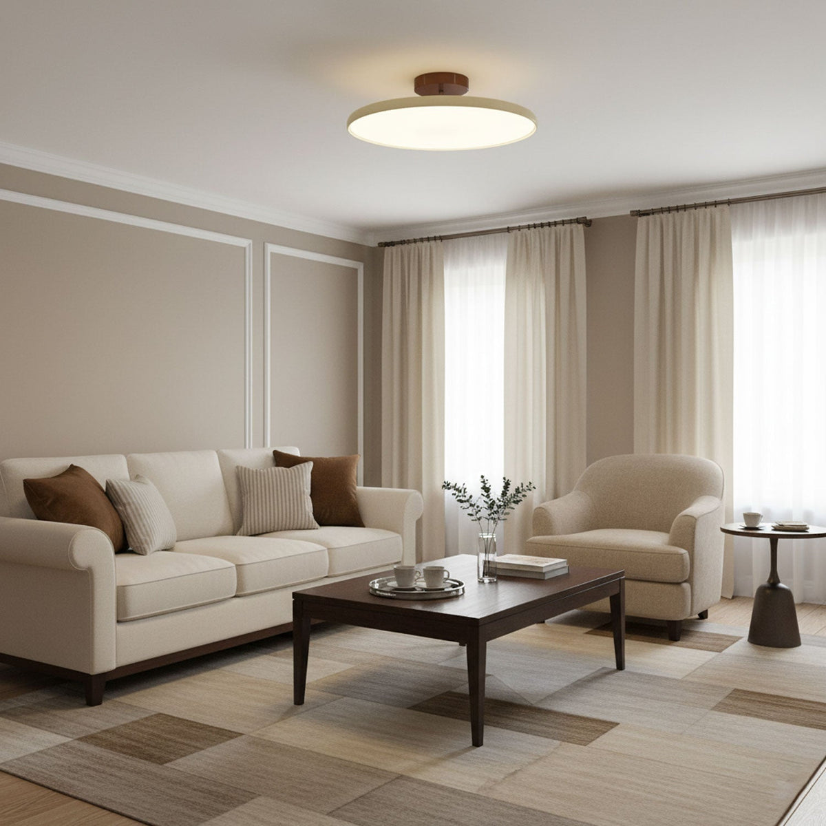 Elmsfield Adjustable Flush Mount Ceiling Light