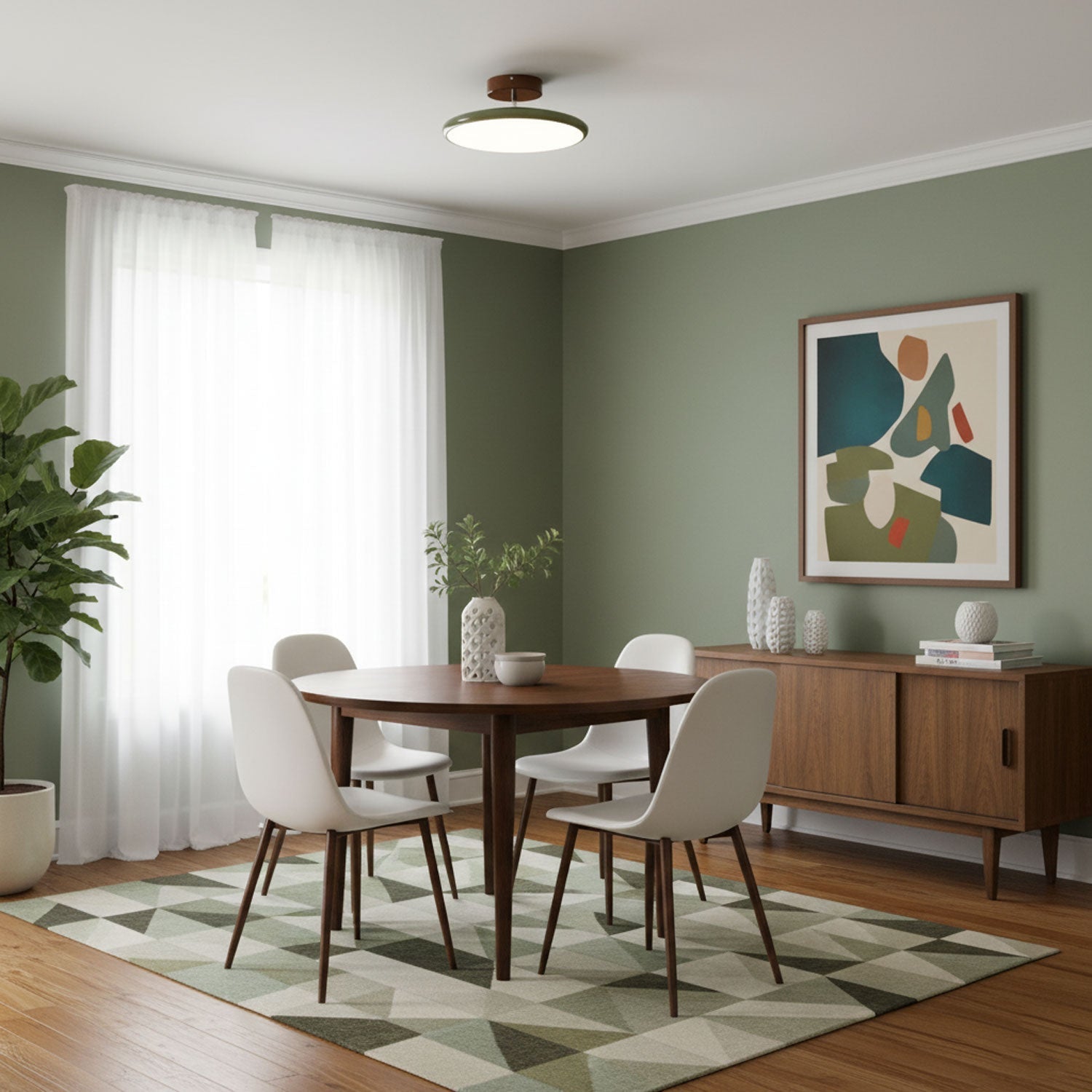 Elmsfield Adjustable Flush Mount Ceiling Light