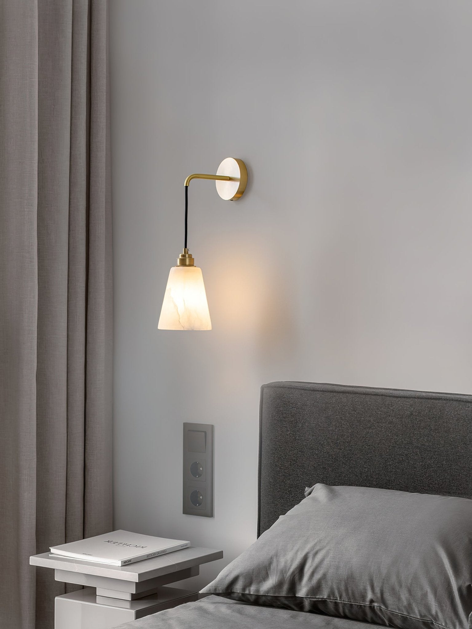 Yarlan Alabaster Wall Pendant Light