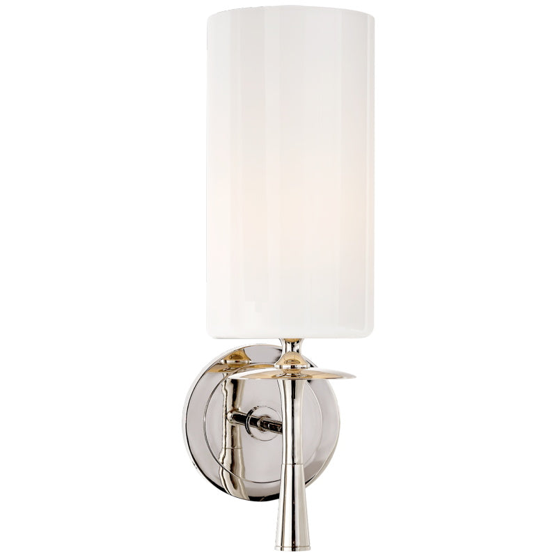 Knight Modern Minimalist Fabric Glass Wall Lamp - Neutral Decor
