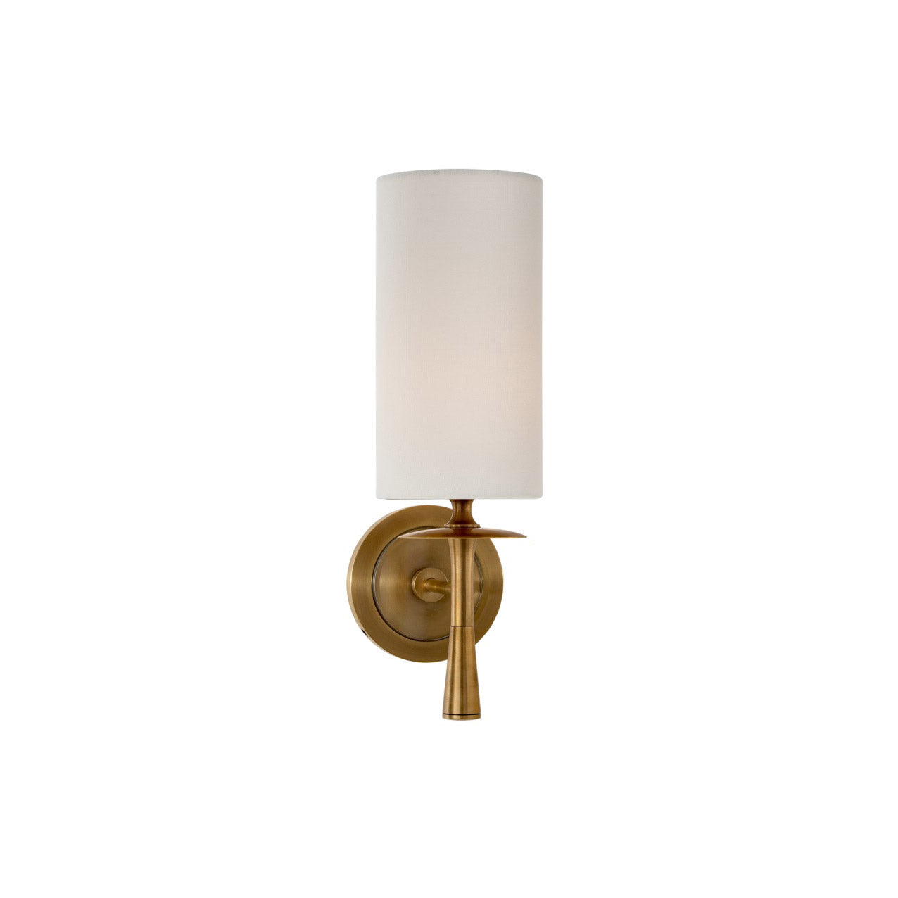 Knight Modern Minimalist Fabric Glass Wall Lamp - Neutral Decor