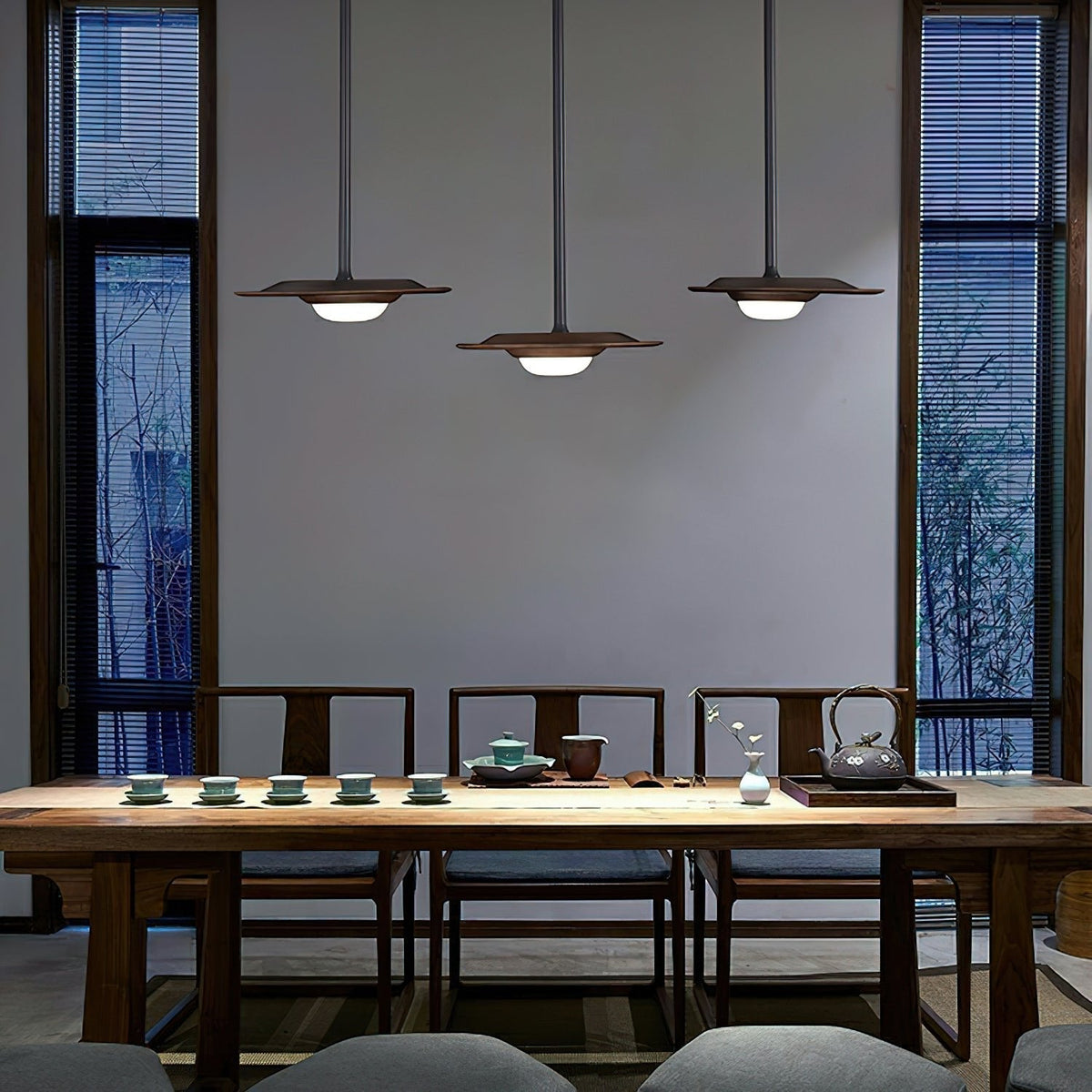 Cesilis Wood Pendant Light